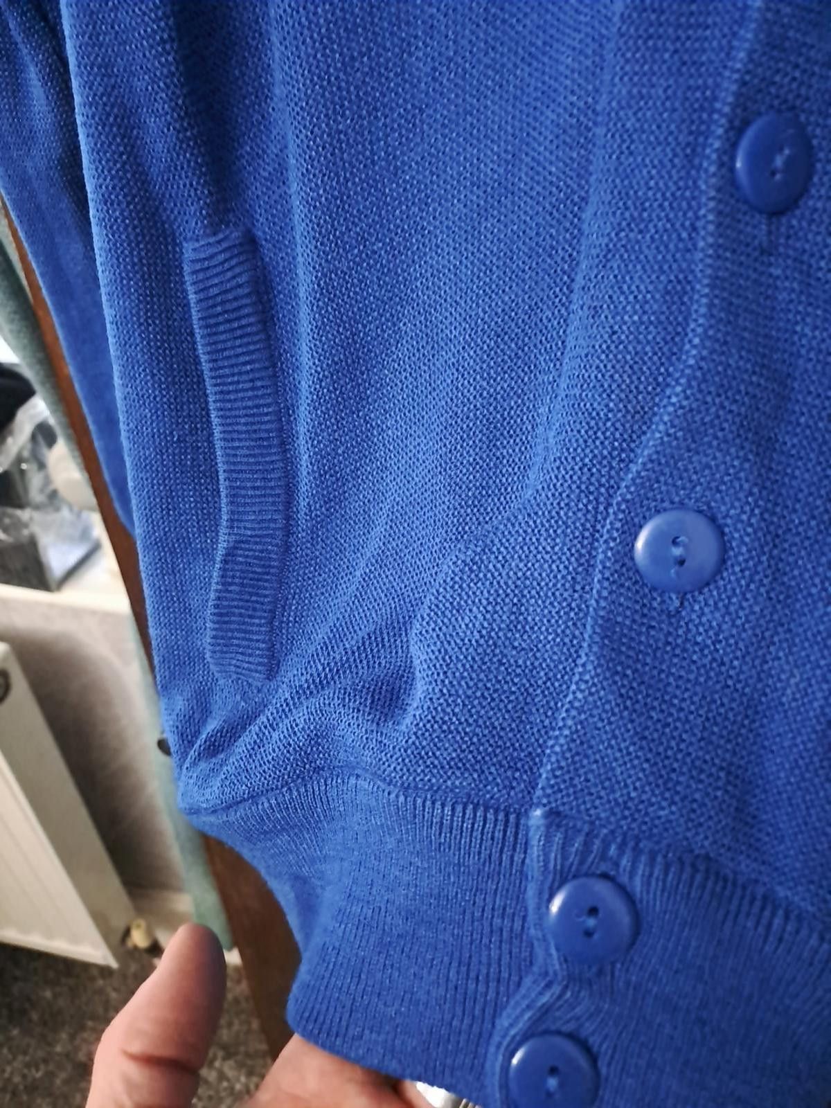 Lacoste Vintage Lacoste Mens Cardigan Size M Royal Blue Size US M / EU 48-50 / 2 - 9 Thumbnail