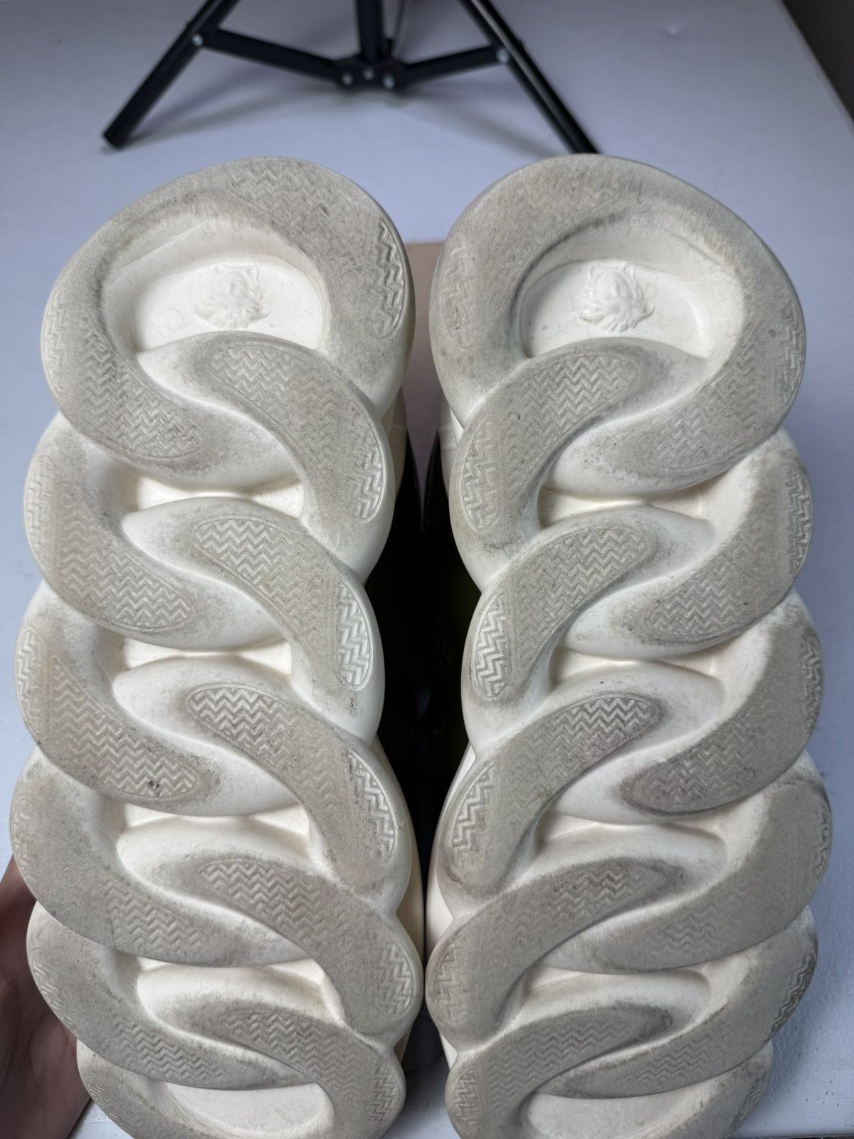 Versace Versace Chain Reaction Animal Sneakers sz 43 Size US 10 / EU 43 - 12 Thumbnail
