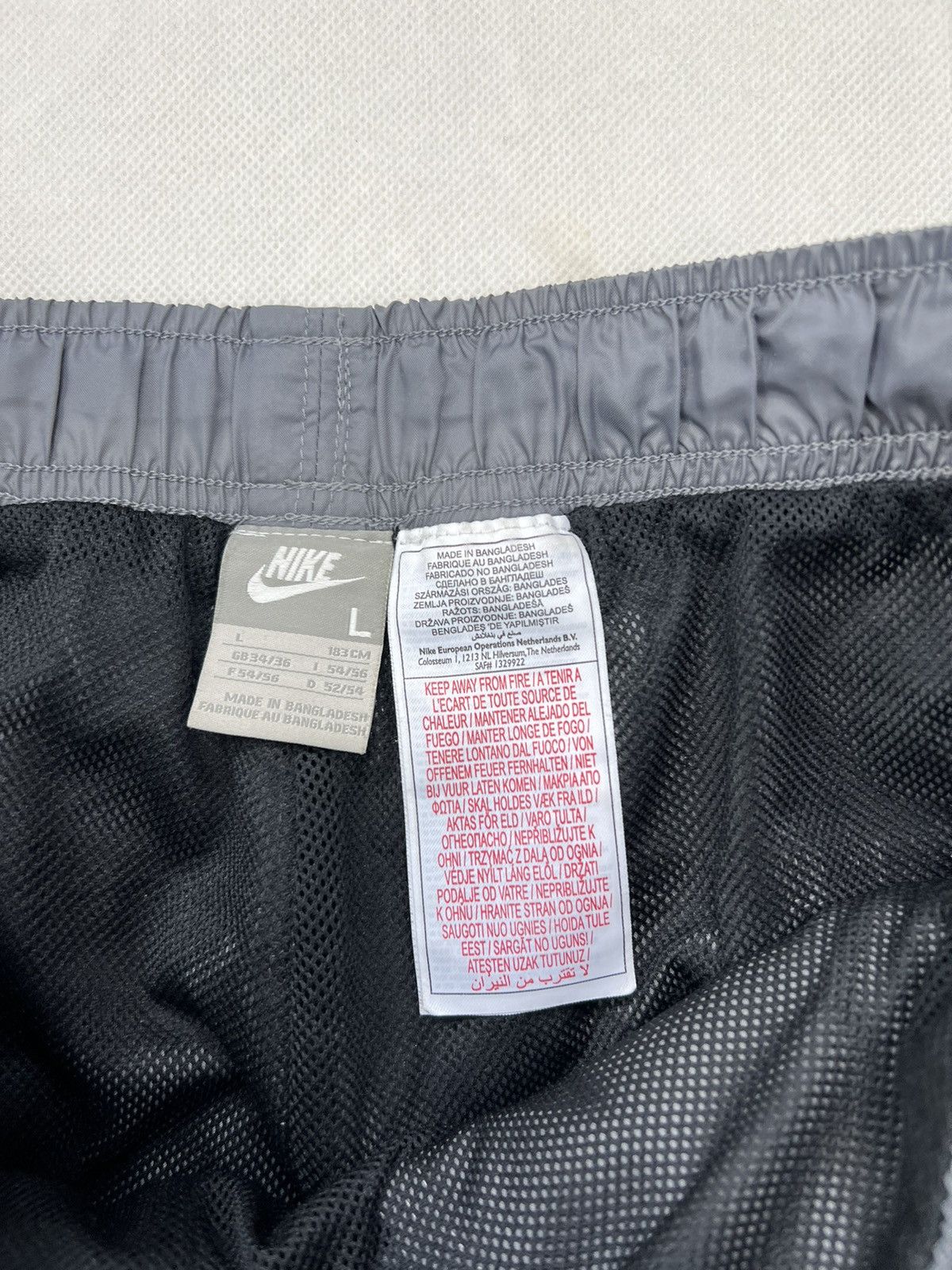 Nike × Vintage Pants Nike Small Logo Vintage Y2K Ortalion Size US 34 / EU 50 - 3 Thumbnail