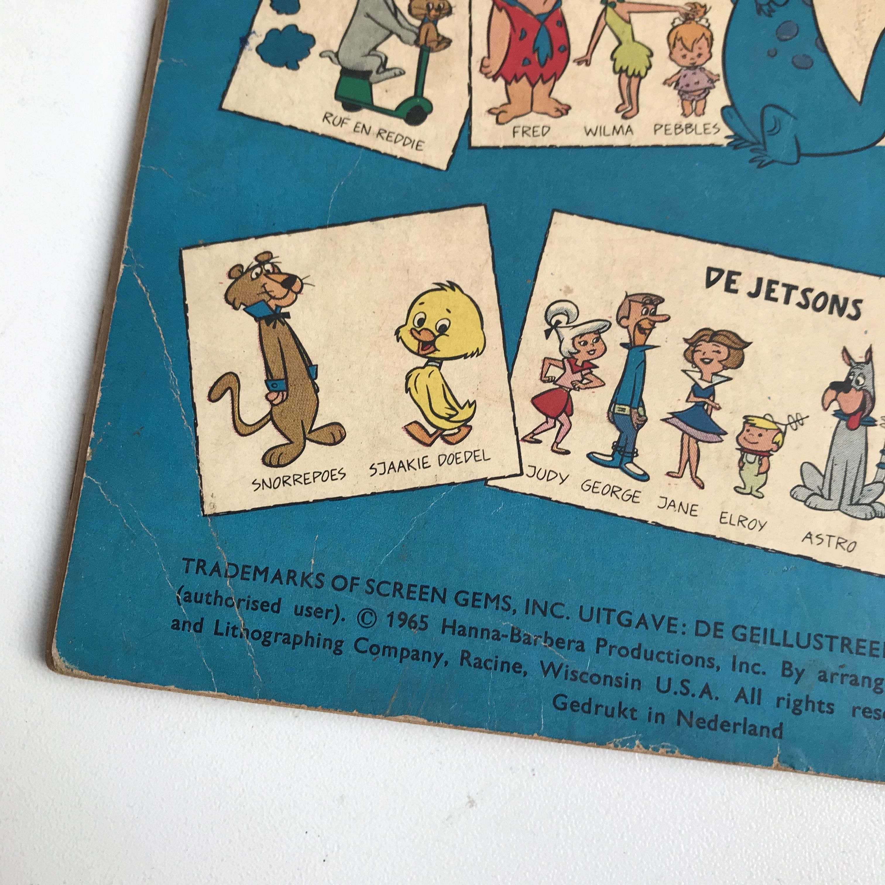 Vintage Vintage Hanna Barbera DE FLINTSTONES EN ANDERE VERHALEN Size ONE SIZE - 12 Thumbnail