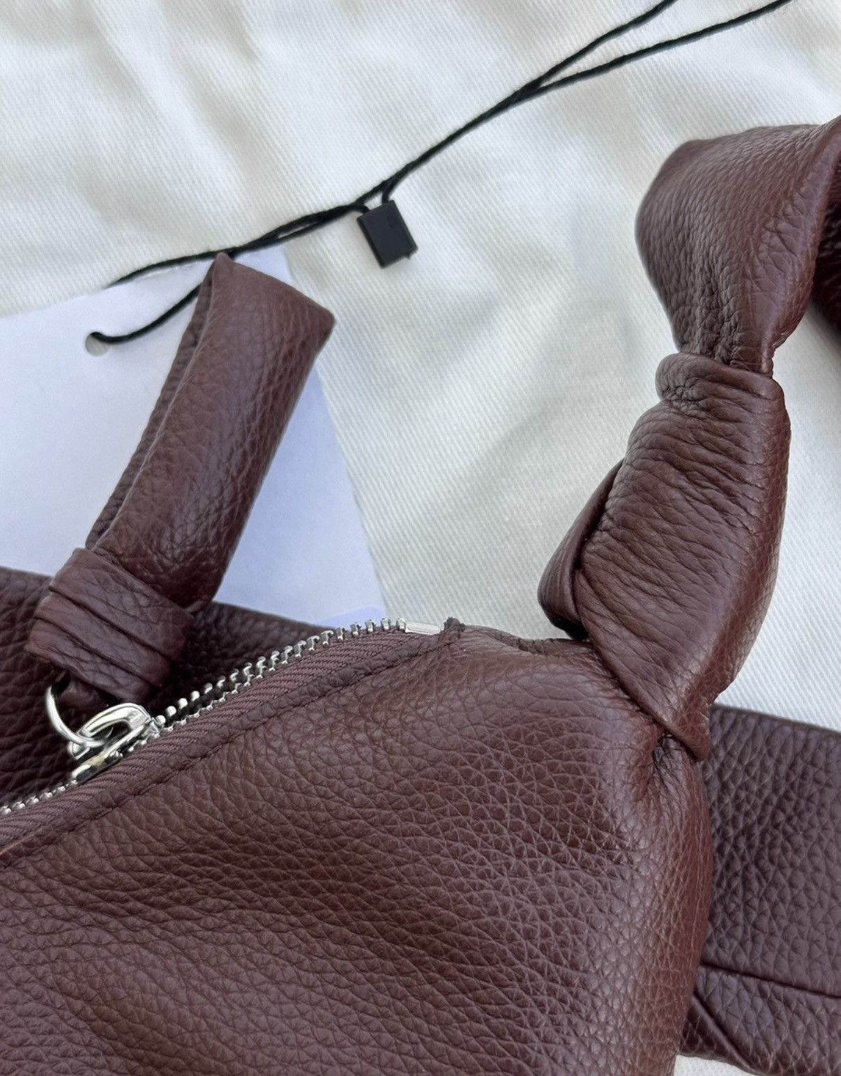 Lemaire Lemaire Croissant Bag Pecan Calfskin Size ONE SIZE - 5 Thumbnail