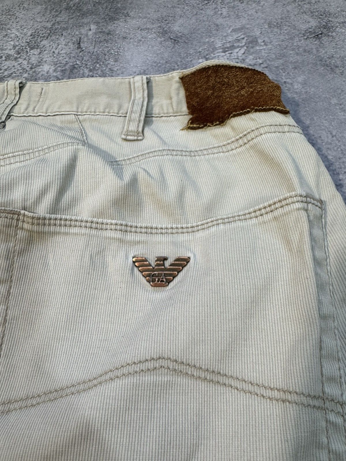 Armani × Vintage Vintage 90’s Armani Jeans Pants Size US 32 / EU 48 - 4 Thumbnail