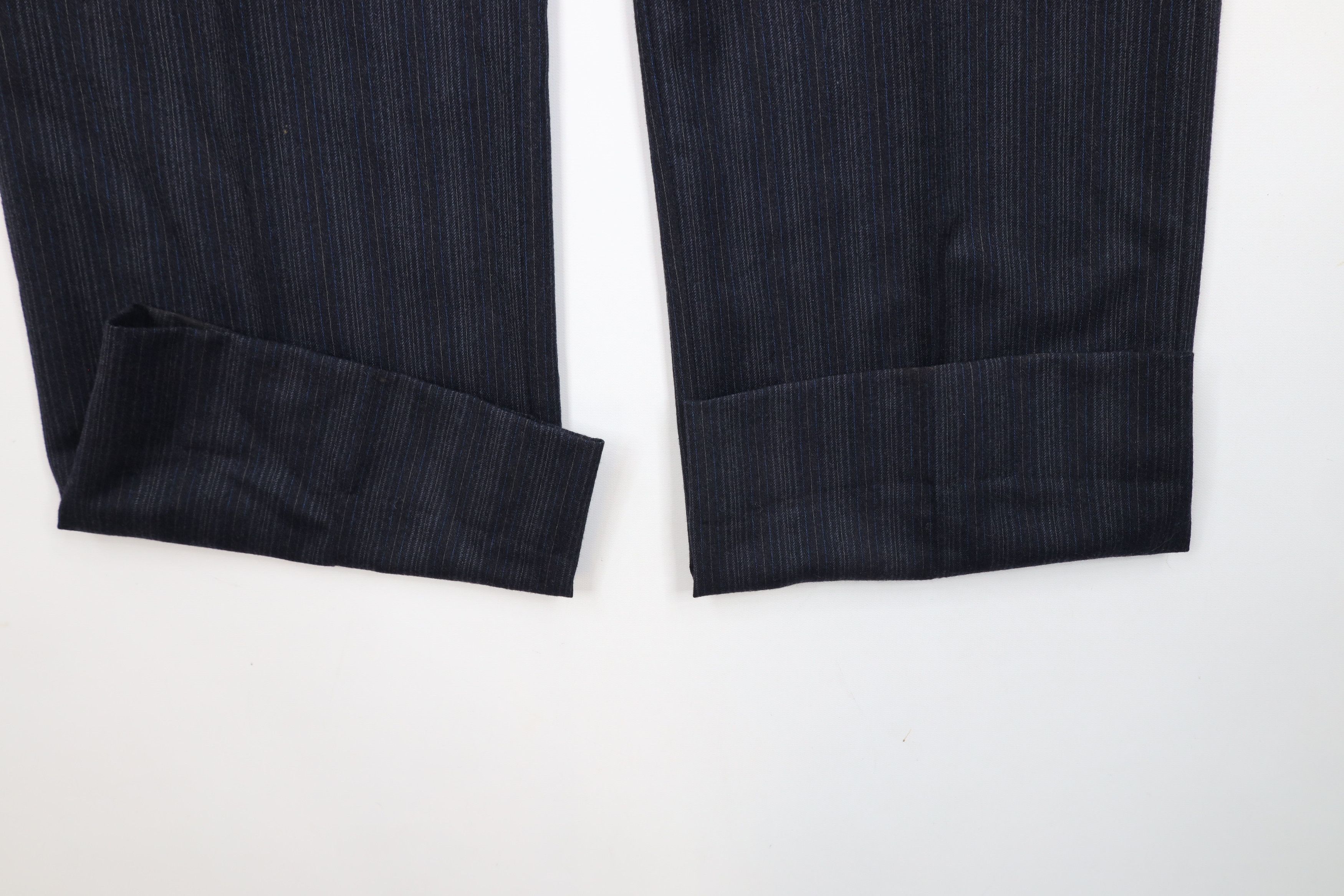 Vintage Vintage 70s Streetwear Wool Striped Bell Bottoms Chino Pants Size US 40 / EU 56 - 5 Thumbnail
