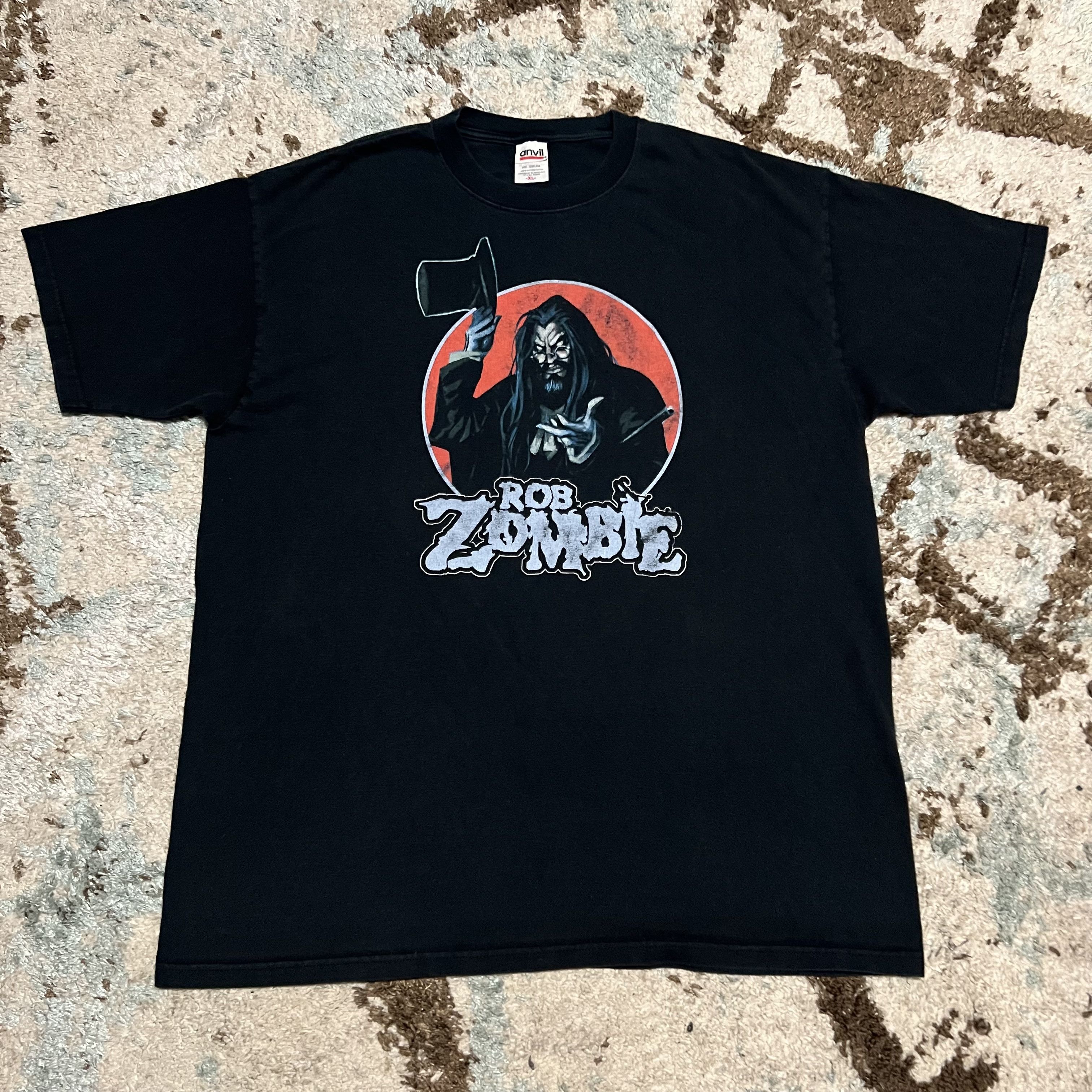 Band Tees × Vintage Vintage Rob Zombie 20 Year Anniversary Magician Shirt 2005 Size US XL / EU 56 / 4 - 2 Thumbnail