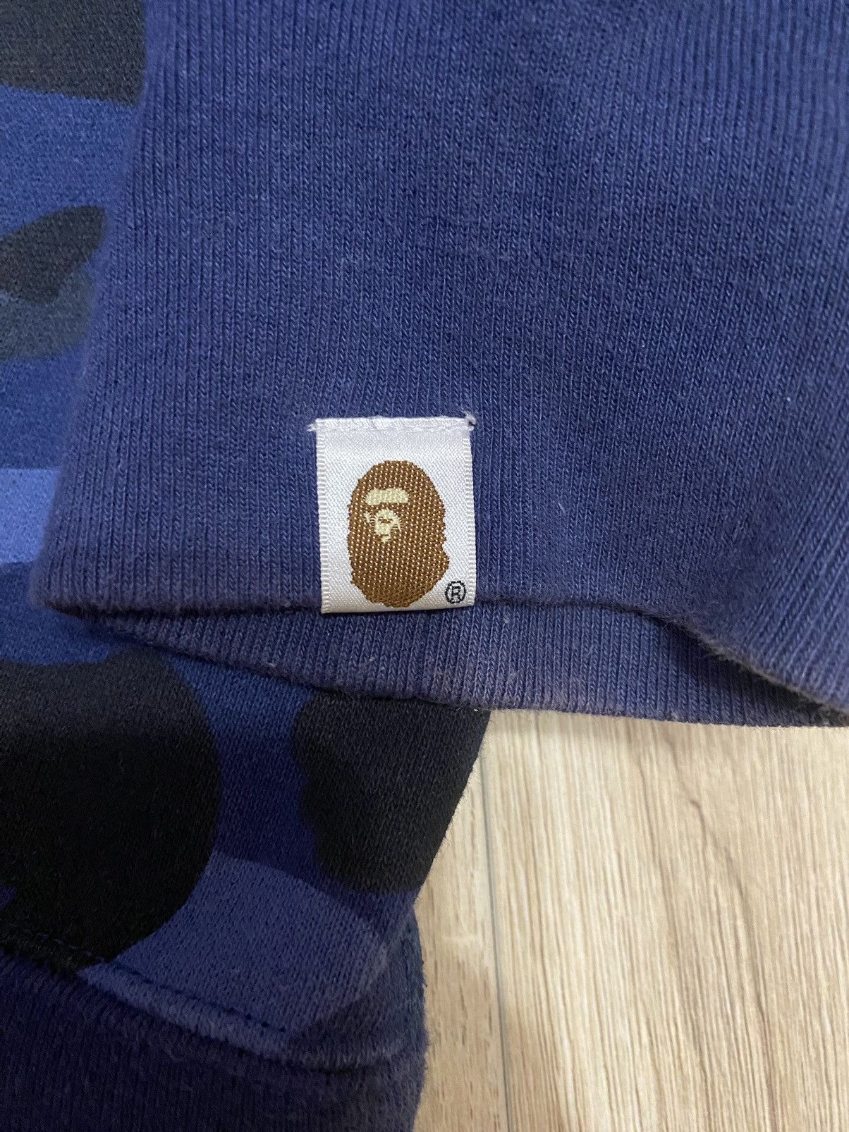 Bape Bape shark blue camo Size US M / EU 48-50 / 2 - 6 Thumbnail