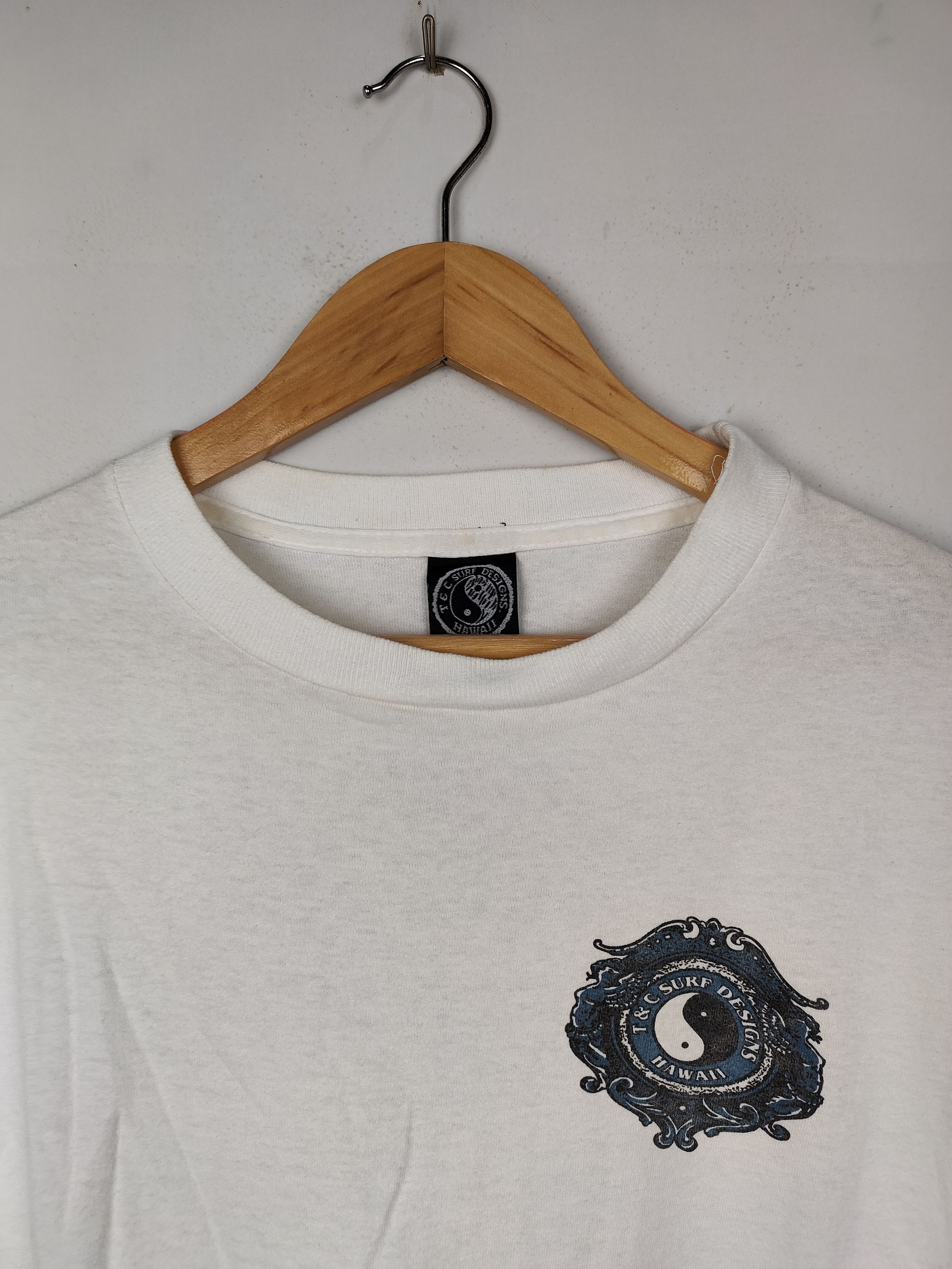 Vintage Vintage 90s T&C Surf Shirt Size US M / EU 48-50 / 2 - 3 Thumbnail
