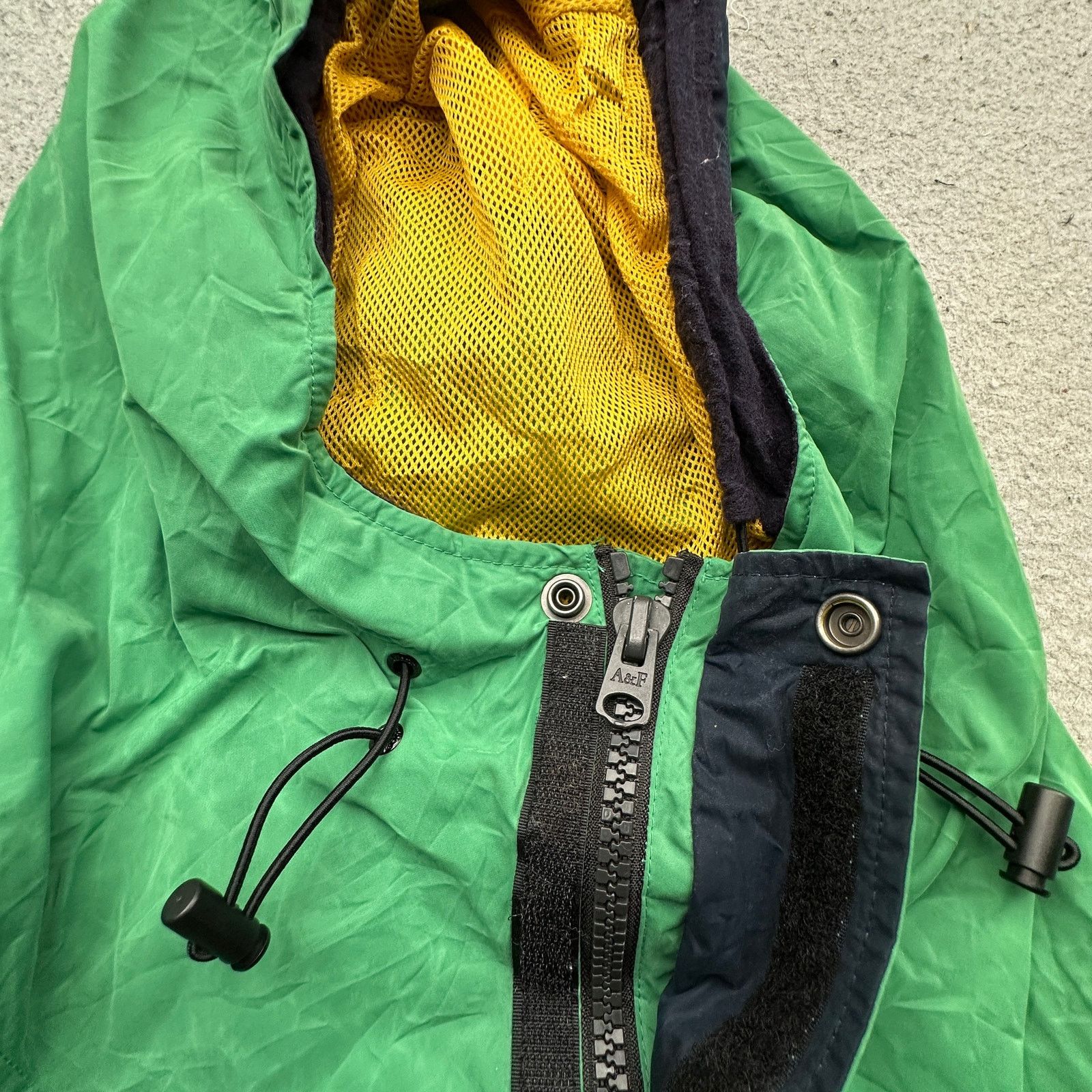 Abercrombie & Fitch Abercrombie & Fitch Windbreaker Jacket Men L Green Parka Size US L / EU 52-54 / 3 - 11 Thumbnail