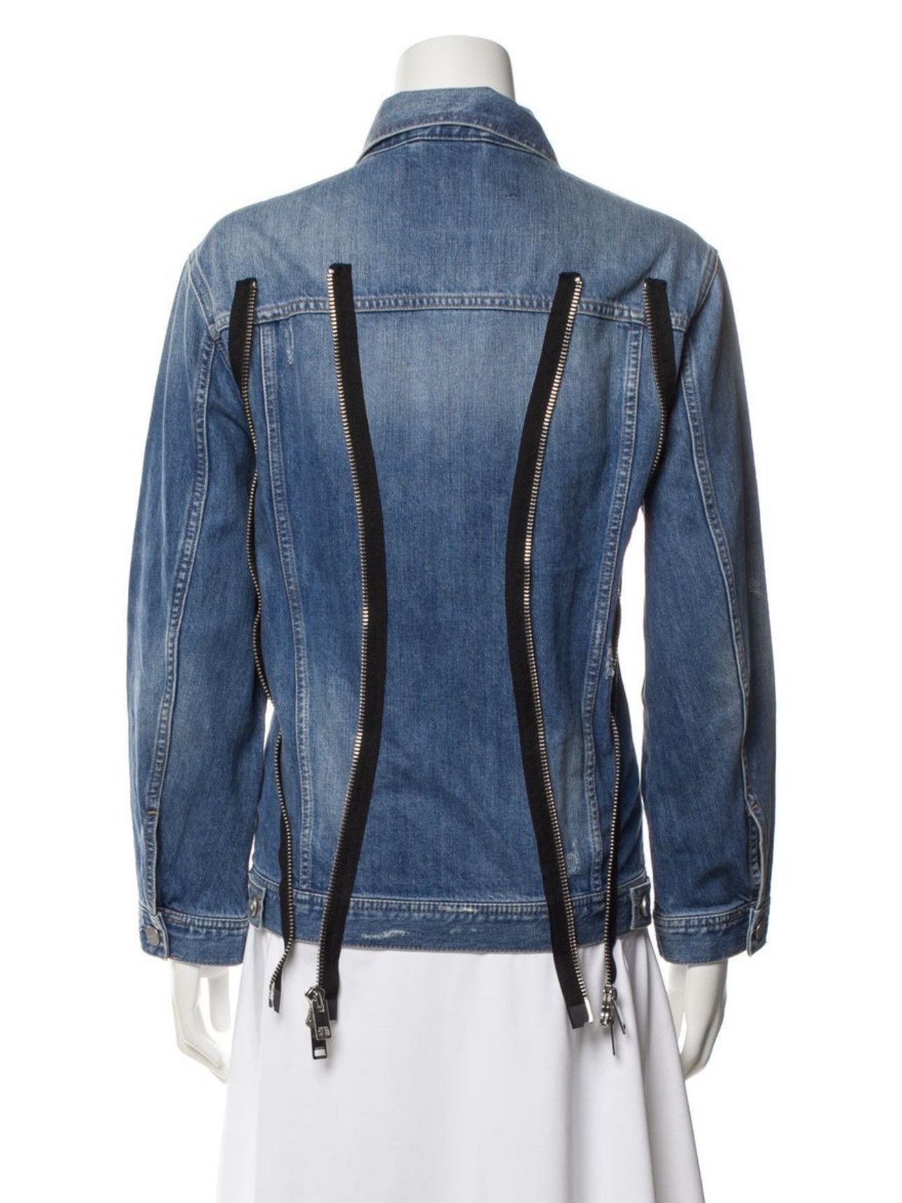 Diesel Diesel Denim Zipper’D Jacket Size XS / US 0-2 / IT 36-38 - 3 Thumbnail