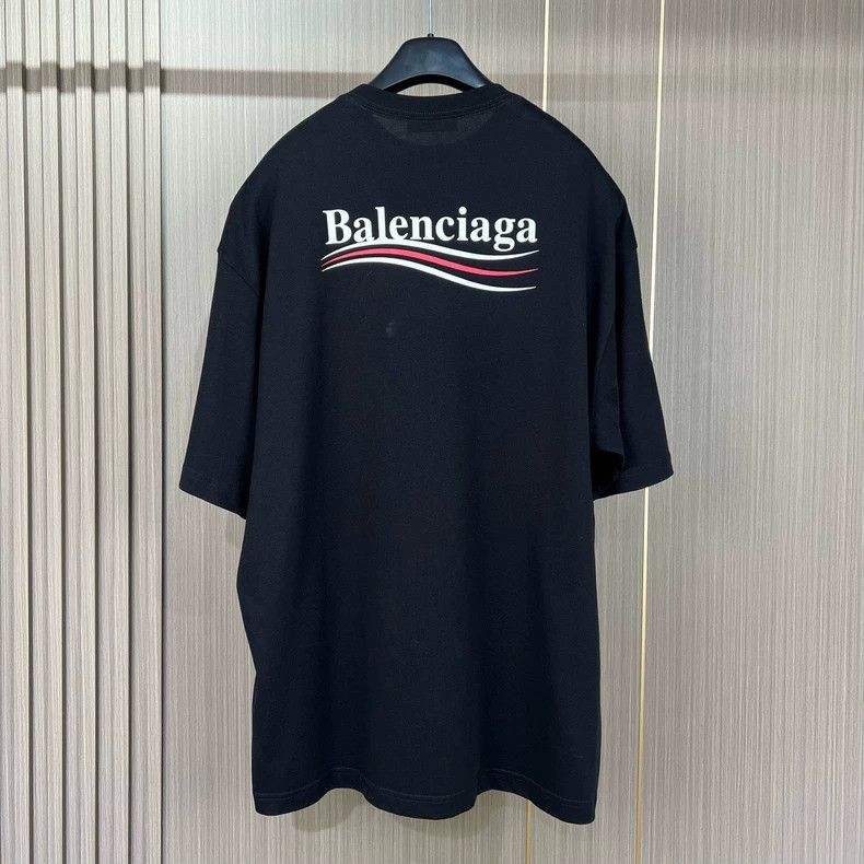 Balenciaga Balenciaga Black cola print short sleeves 2502-Nextarrow Size US S / EU 44-46 / 1 - 2 Thumbnail