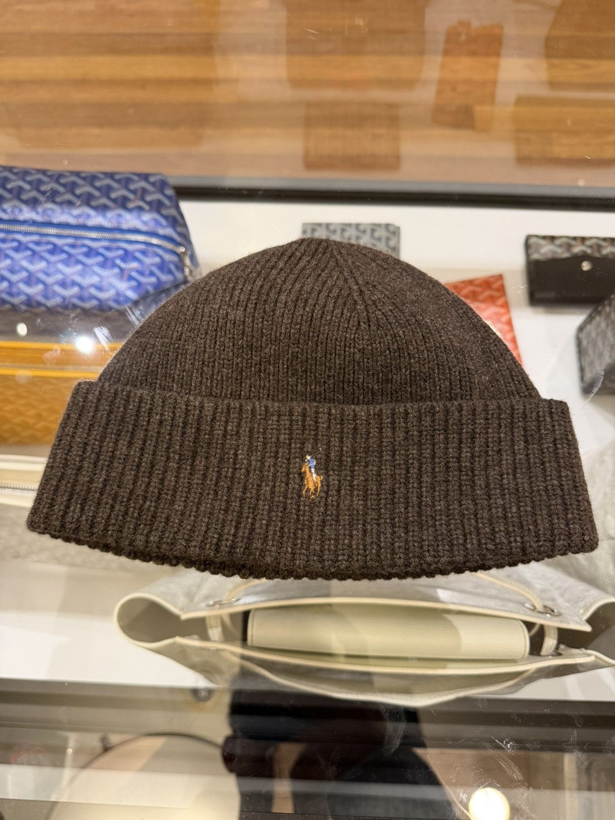 Polo Ralph Lauren Polo Ralph Lauren Wool Beanie - Grey Size ONE SIZE - 1 Thumbnail