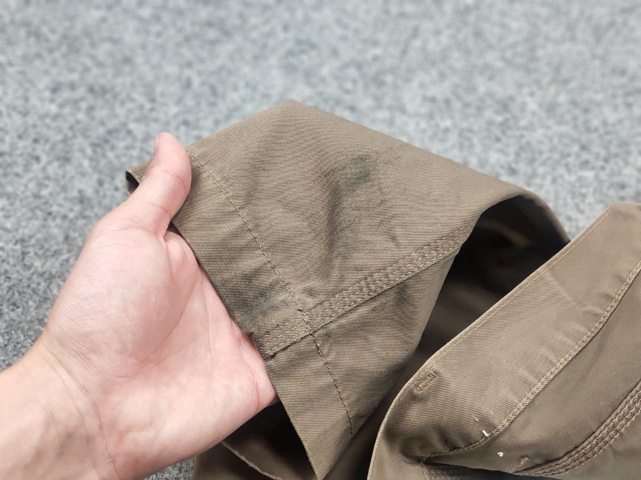 Carhartt Vintage Carhartt carpenter Beige canvas Logo Pocket Pants Size US 32 / EU 48 - 14 Thumbnail