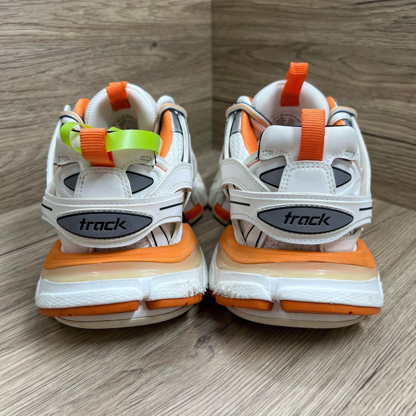 Balenciaga Balenciaga Track sneakers in white and orange, Size US 8 / IT 38 - 2 Thumbnail