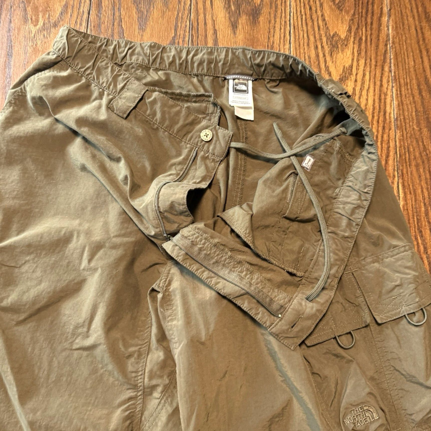 The North Face The North Face Pants Men's Size XL Short Cargo Hiking Outdoor Green Nylon Active Size US 36 / EU 52 - 5 Thumbnail