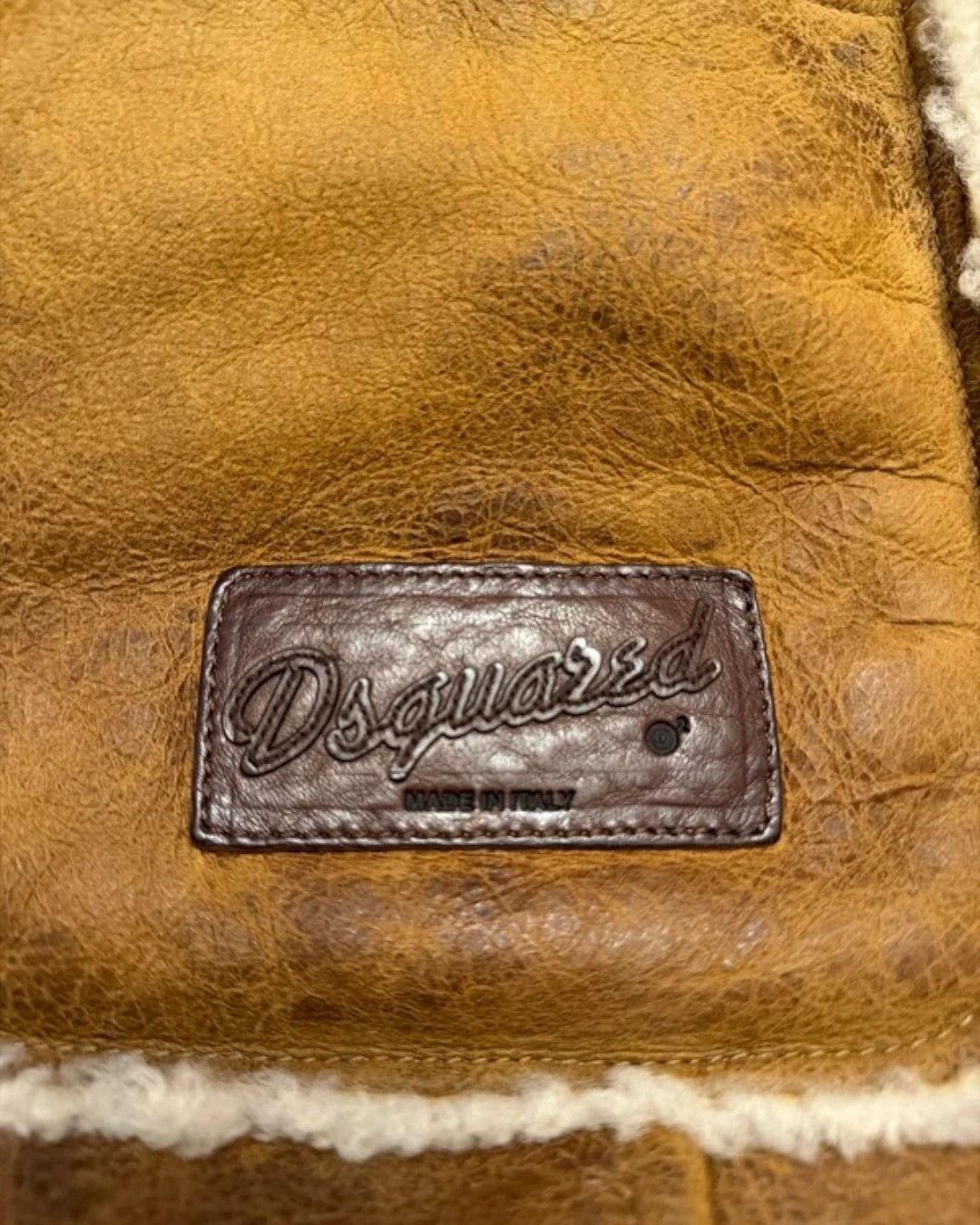 Dsquared2 SHEARLING LEATHER HANDBAG Size ONE SIZE - 7 Thumbnail