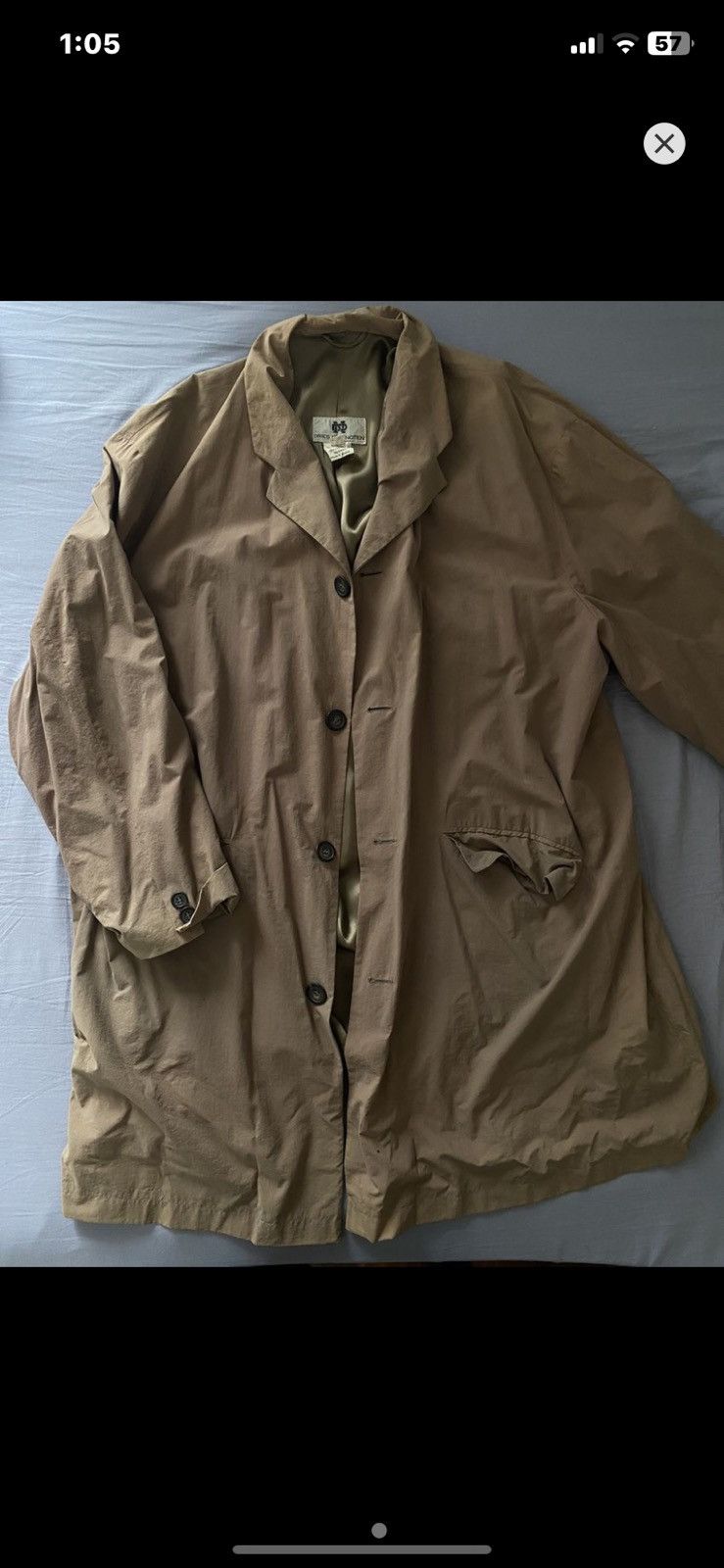 DRIES VAN NOTEN POYLE PARACHUTE JACKET