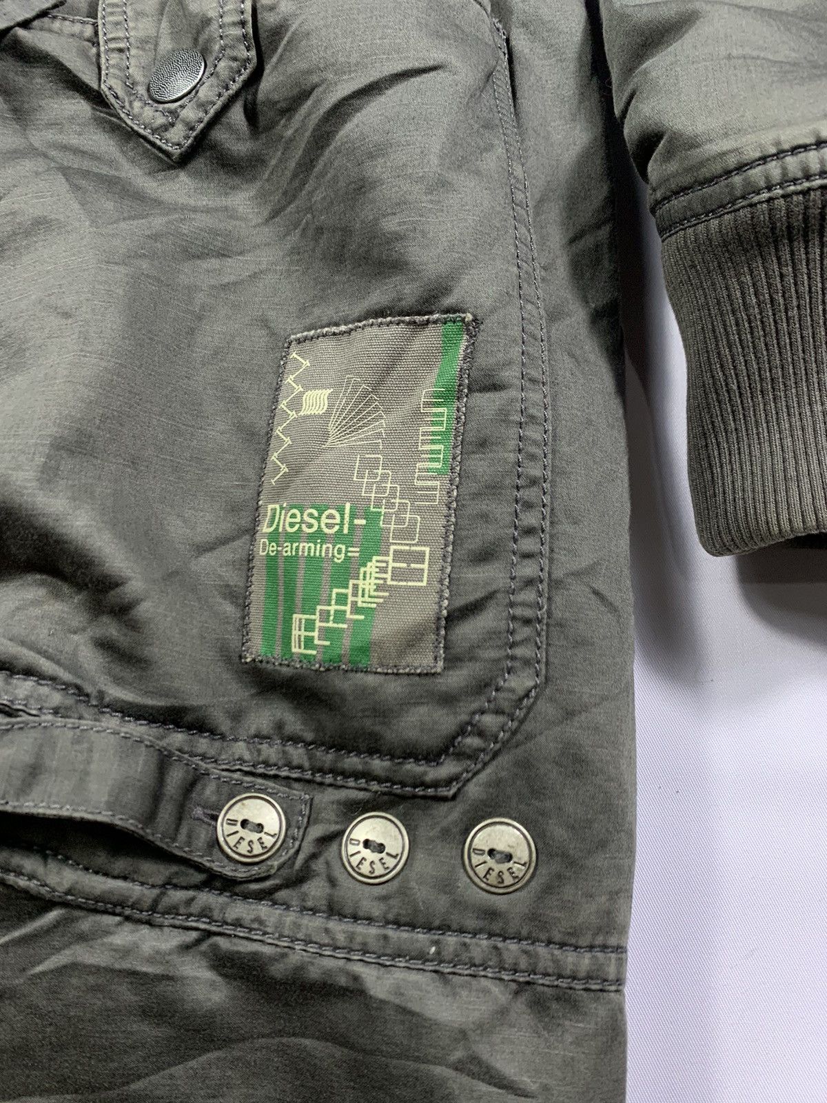 Diesel Diesel Doublelayer Bondage Jacket Ifsix Lgb Style Size US L / EU 52-54 / 3 - 9 Thumbnail