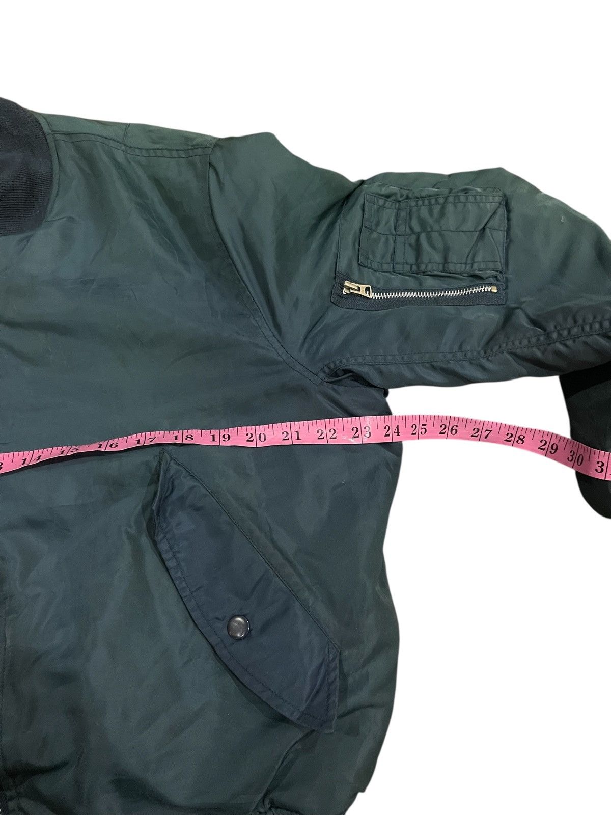Alpha Industries vintage MA-1 ALPHA INDUSTRIES BOMBERS JAKET Size US M / EU 48-50 / 2 - 14 Thumbnail