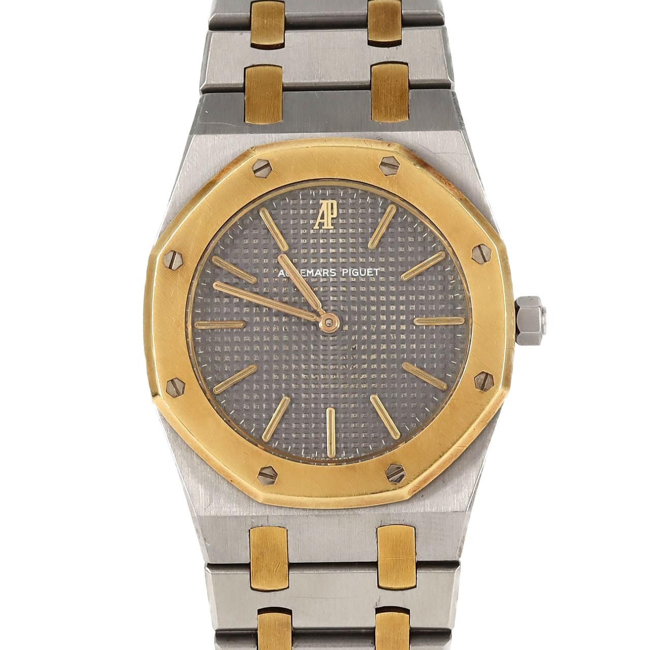 Audemars Piguet Audemars Piguet Audemars Piguet Royal Oak Stainless Steel Yellow Gold Watch Metal Quartz 6303 477 DUTY FREE for USA Size ONE SIZE - 1 Thumbnail