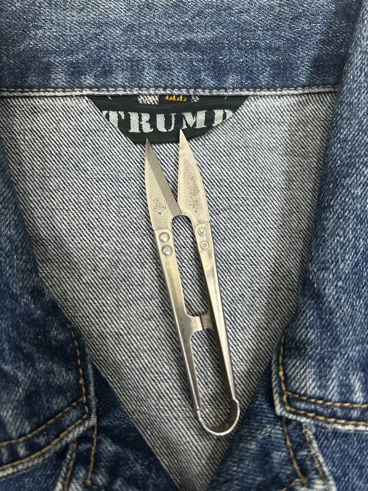 Vintage SOLDOUT 90s VINTAGE Denim Jacket Trump Size US M / EU 48-50 / 2 - 6 Thumbnail