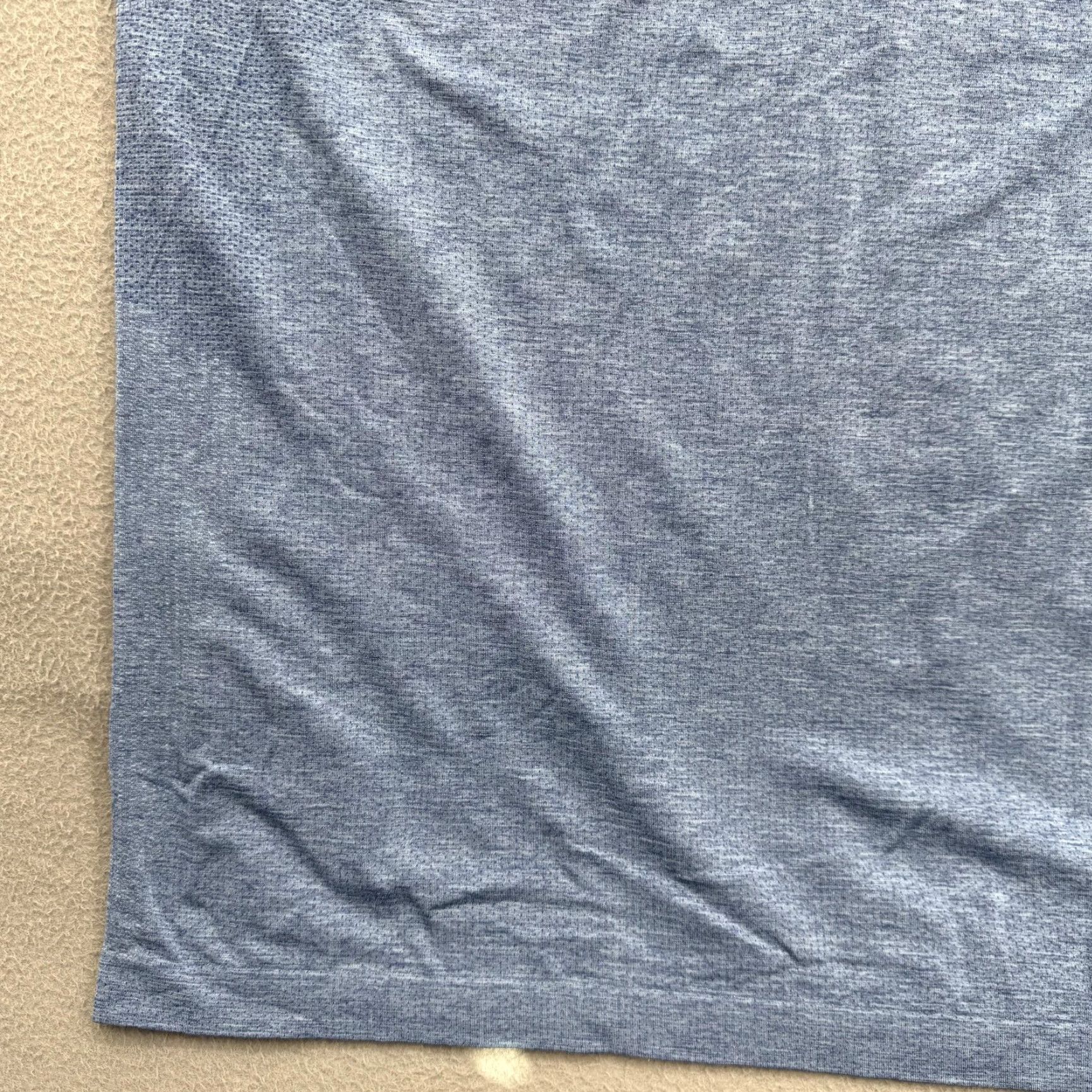 Lululemon Lululemon Polo Shirt Mens M Blue Live In Practice Performance Stretch Top Shirt Mens Medium Blue Live In Practice Polo Top Size US M / EU 48-50 / 2 - 7 Thumbnail