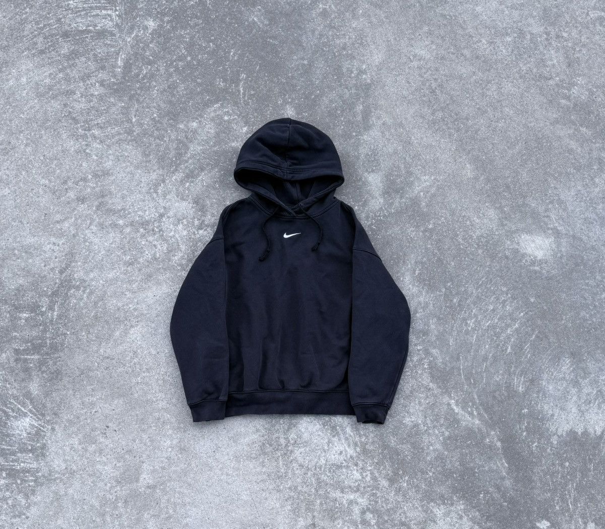 Other Vintage Nike swoosh y2k streetwear oversize hoodie Size US S / EU 44-46 / 1 - 1 Thumbnail