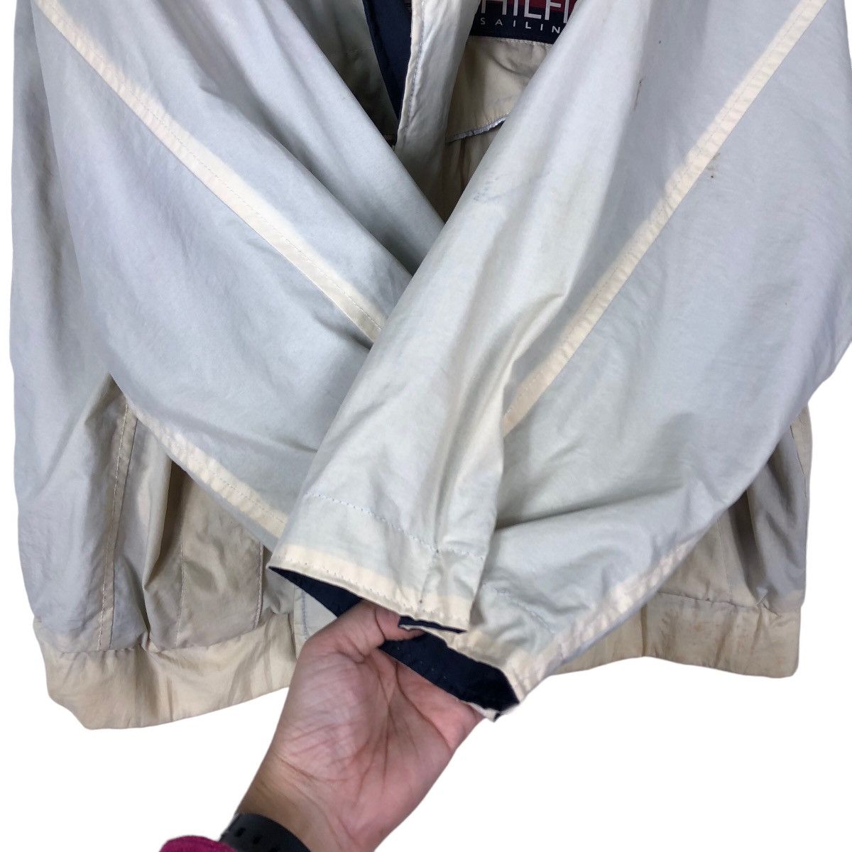 Japanese Brand 🔥90’s Vintage Tommy Hilfiger Sailing Gear Anorak Jacket Size US L / EU 52-54 / 3 - 13 Thumbnail