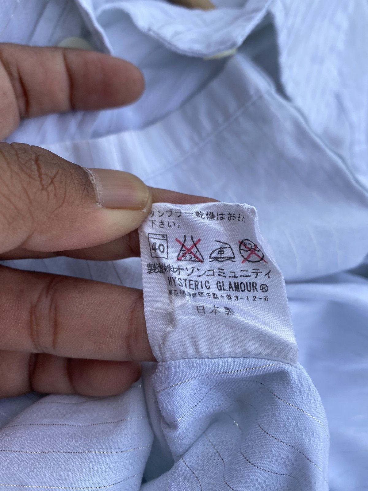 Hysteric Glamour Rare Hysteric Glamour Japanese Brand Buttons Shirt Size US XS / EU 42 / 0 - 11 Thumbnail