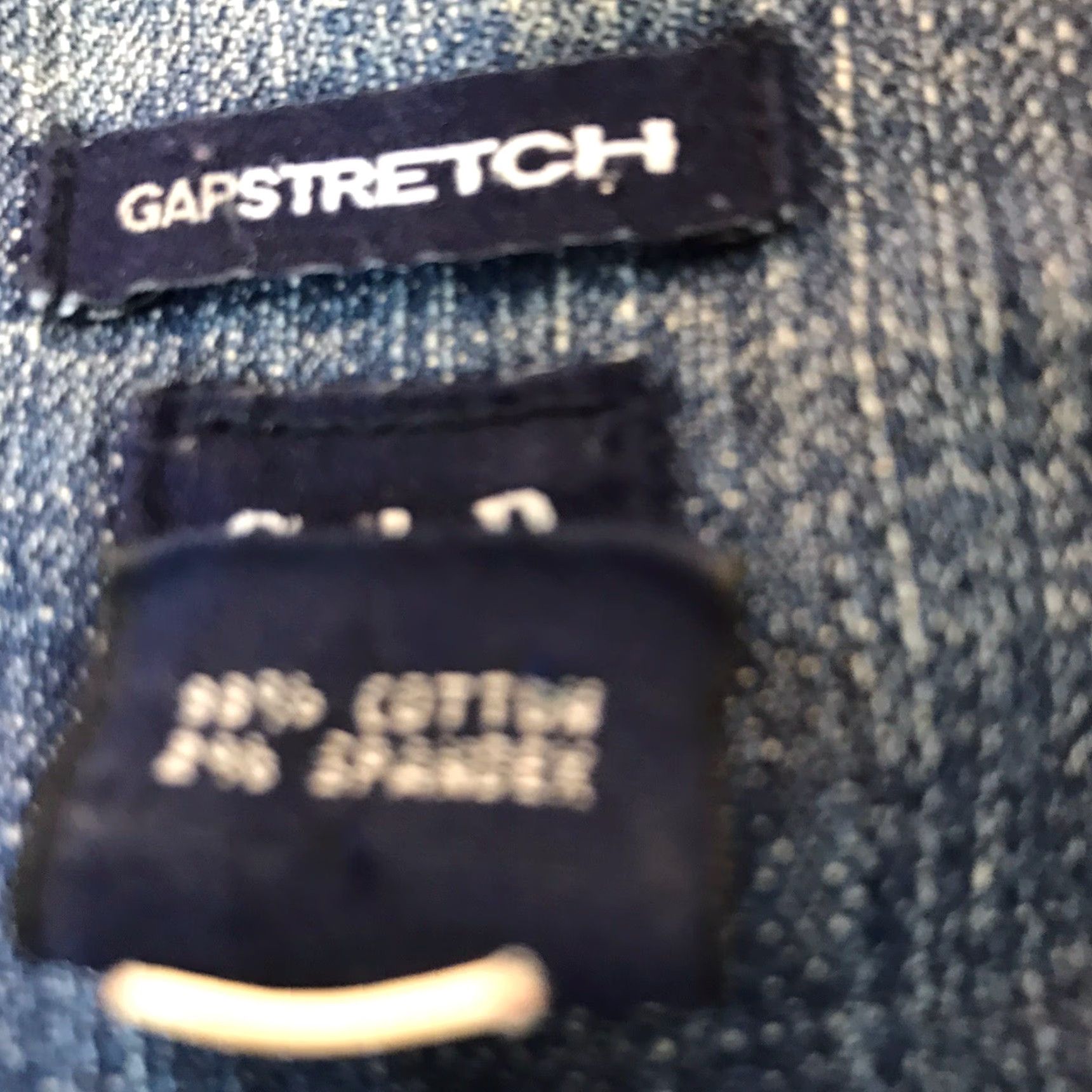 Gap Gap Stretch Denim Jacket Womens Medium Blue Casual 90s Classic Long Sleeve Size M / US 6-8 / IT 42-44 - 7 Thumbnail