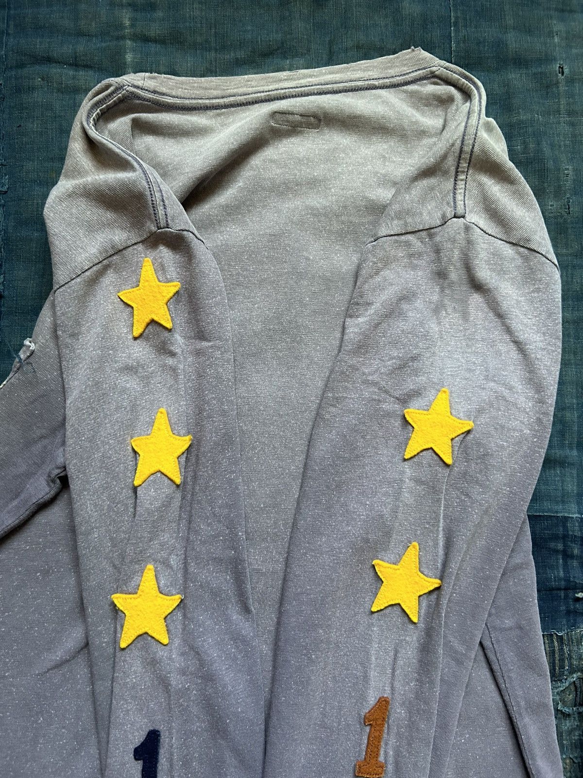 Kapital × Kapital Kountry Kapital damaged stars long sleeve t shirt kountry Size US L / EU 52-54 / 3 - 8 Thumbnail