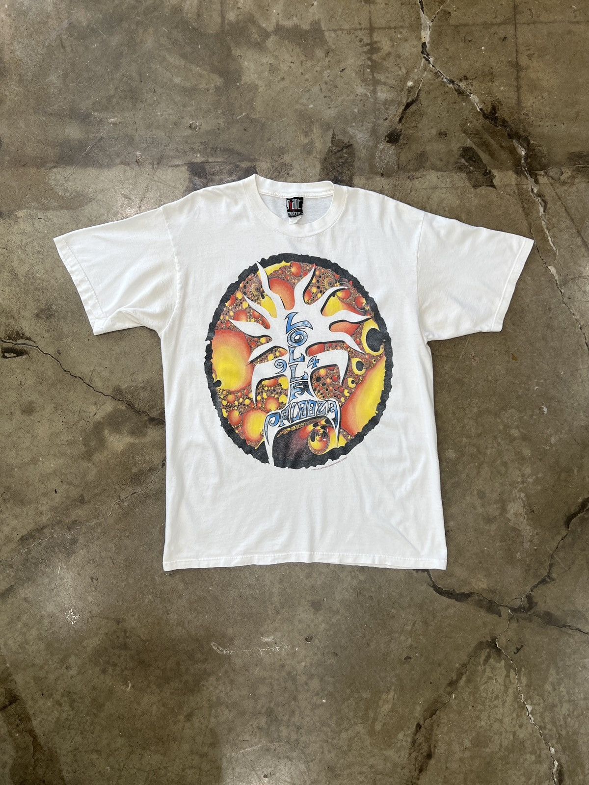 Band Tees Vintage 1994 Lollapalooza Festival Psychedelic Tee XL Size US XL / EU 56 / 4 - 2 Thumbnail