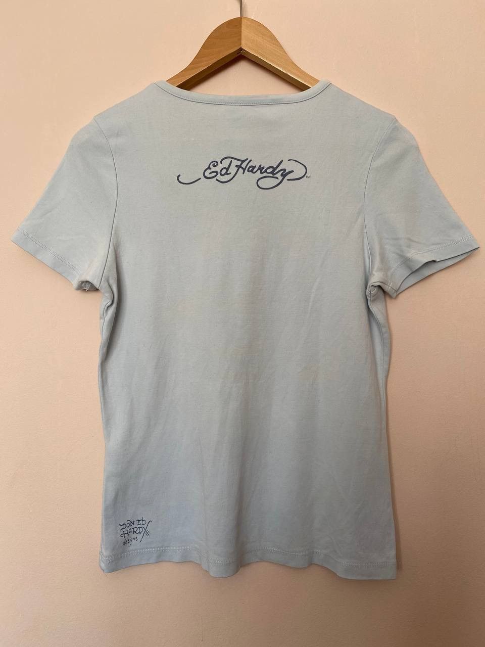 Christian Audigier × Ed Hardy × Vintage Ed Hardy Tiger Women’s T-Shirt – Vintage Y2K Style Size XL / US 12-14 / IT 48-50 - 7 Thumbnail