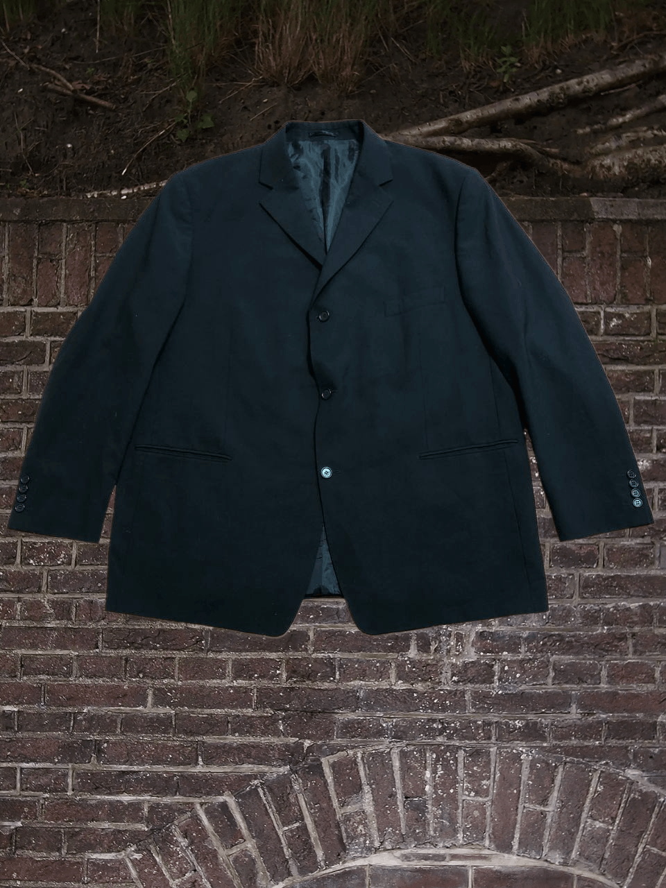 Balmain Balmain Black Wool Blazer CASUAL Jacket Size 50S - 1 Thumbnail