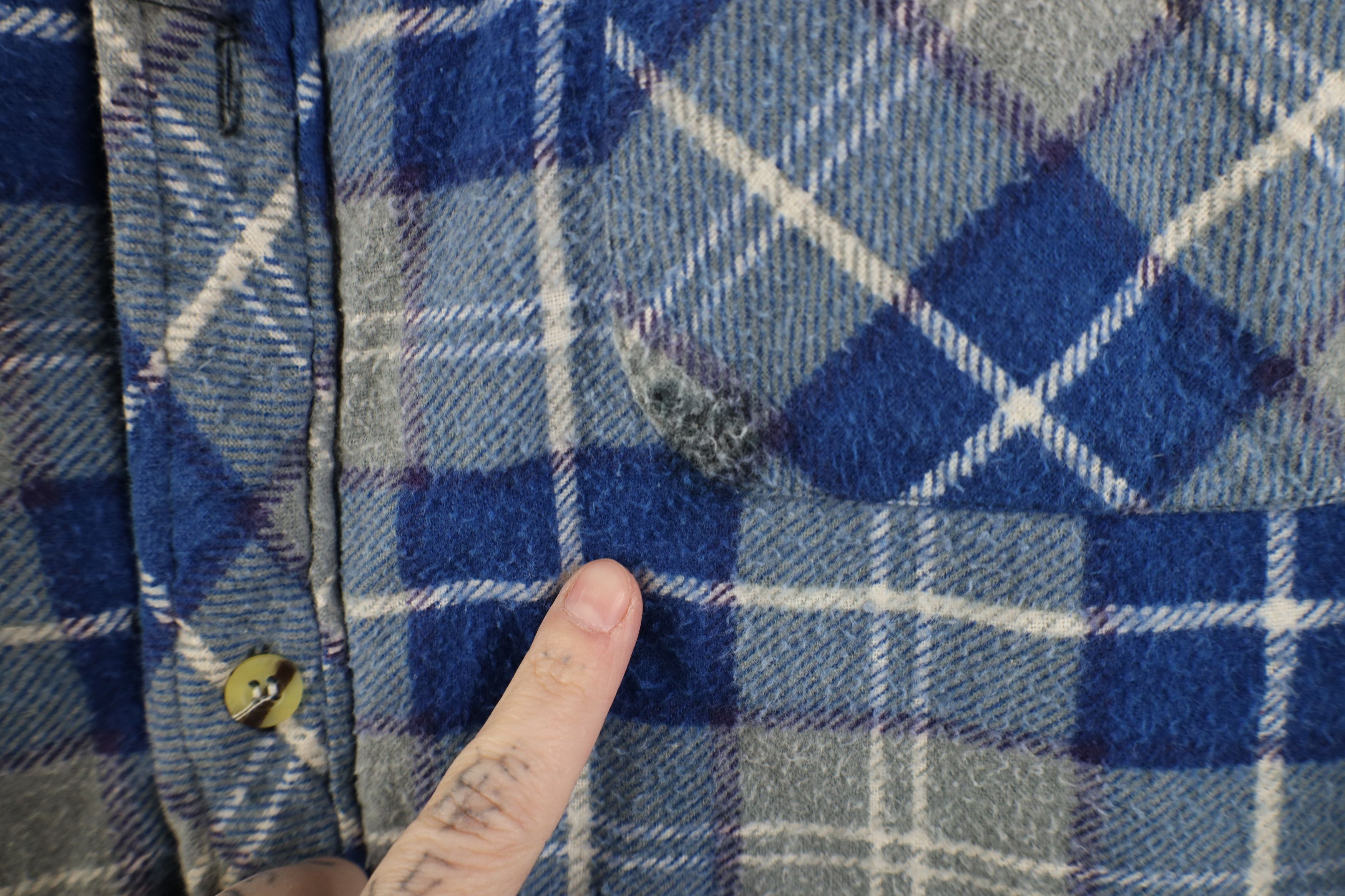 Vintage Vintage 90s Streetwear Flannel Button Shirt Jacket Jac Size US L / EU 52-54 / 3 - 6 Thumbnail