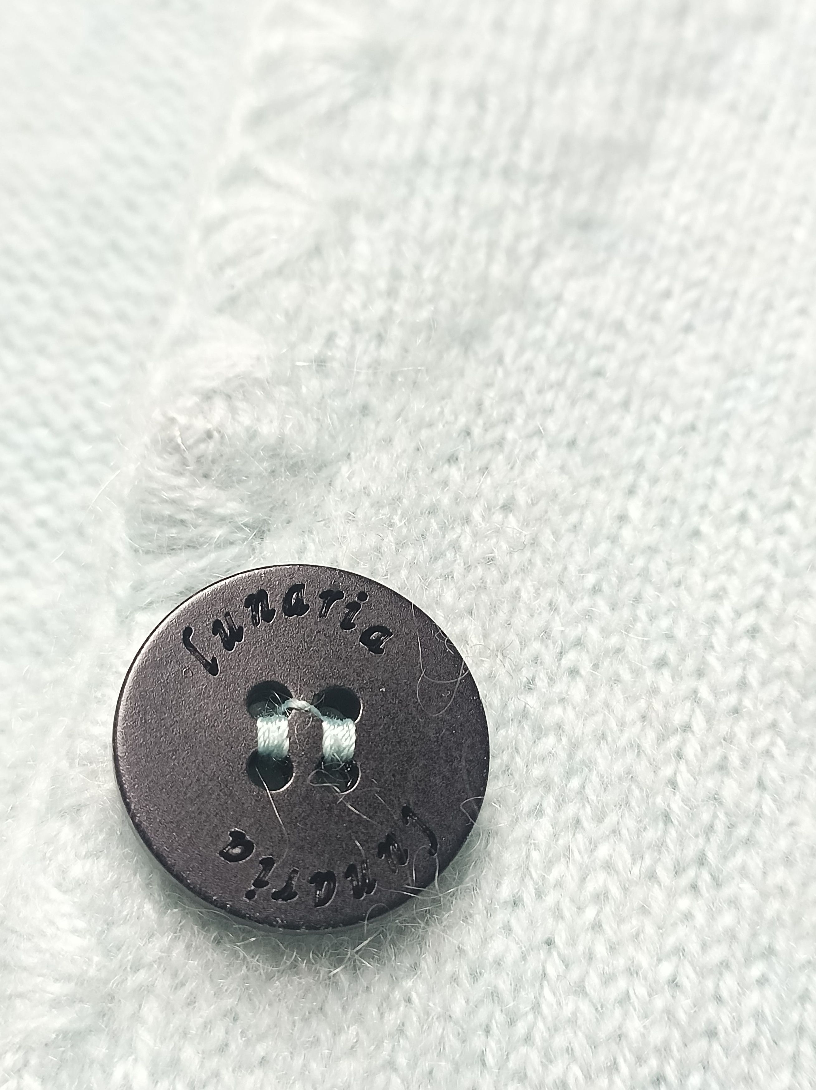 Other LUNARIA Cashmere Light Blue Cardigan IT 50 Size L / US 10 / IT 46 - 7 Thumbnail