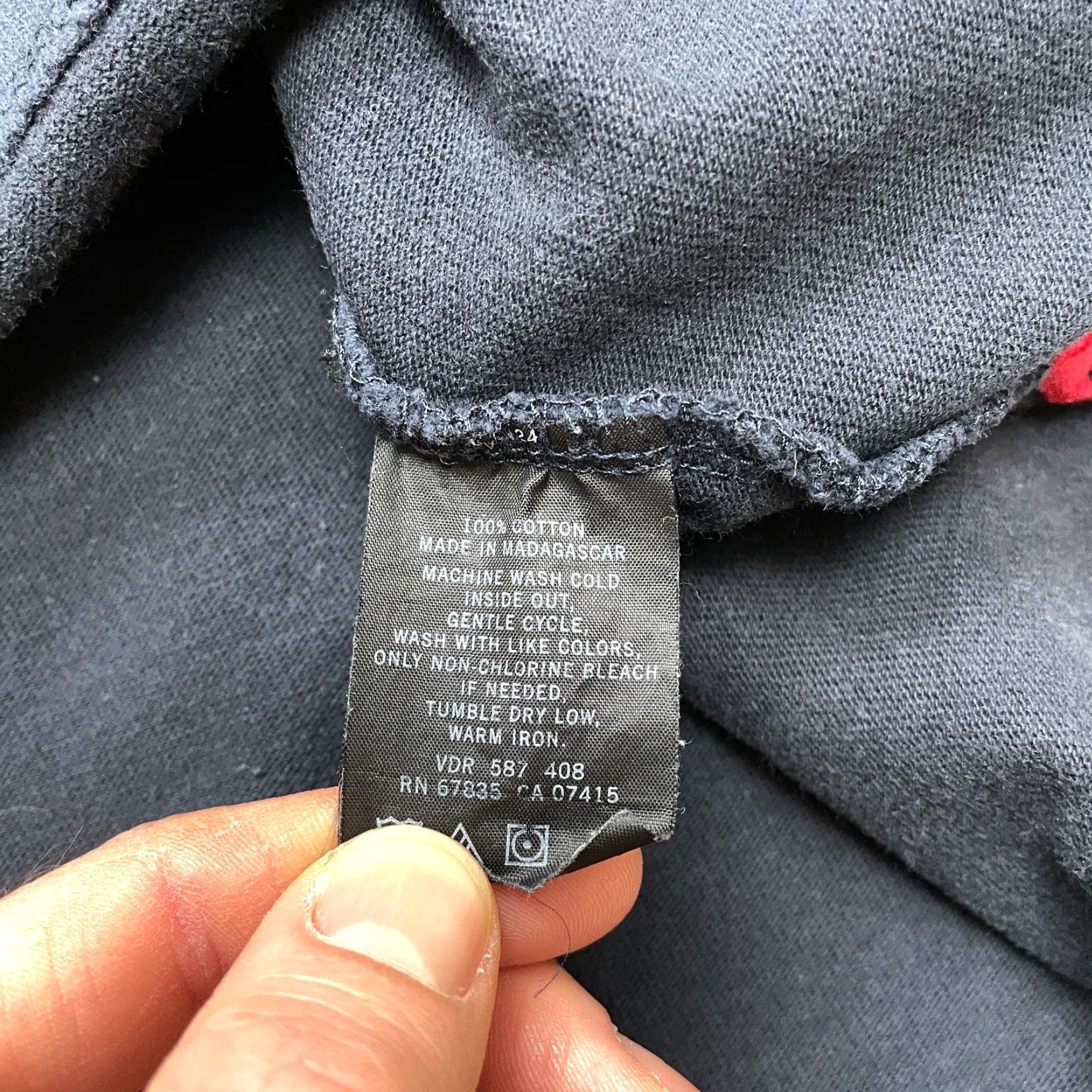 Nautica Nautica Jacket Mens 2XL Blue 1/4 Zip Pullover Solid Logo Cotton Windbreaker Regular Coat/ Jacket Mens 2XL Blue 1/4 Zip Size US XXL / EU 58 / 5 - 7 Thumbnail