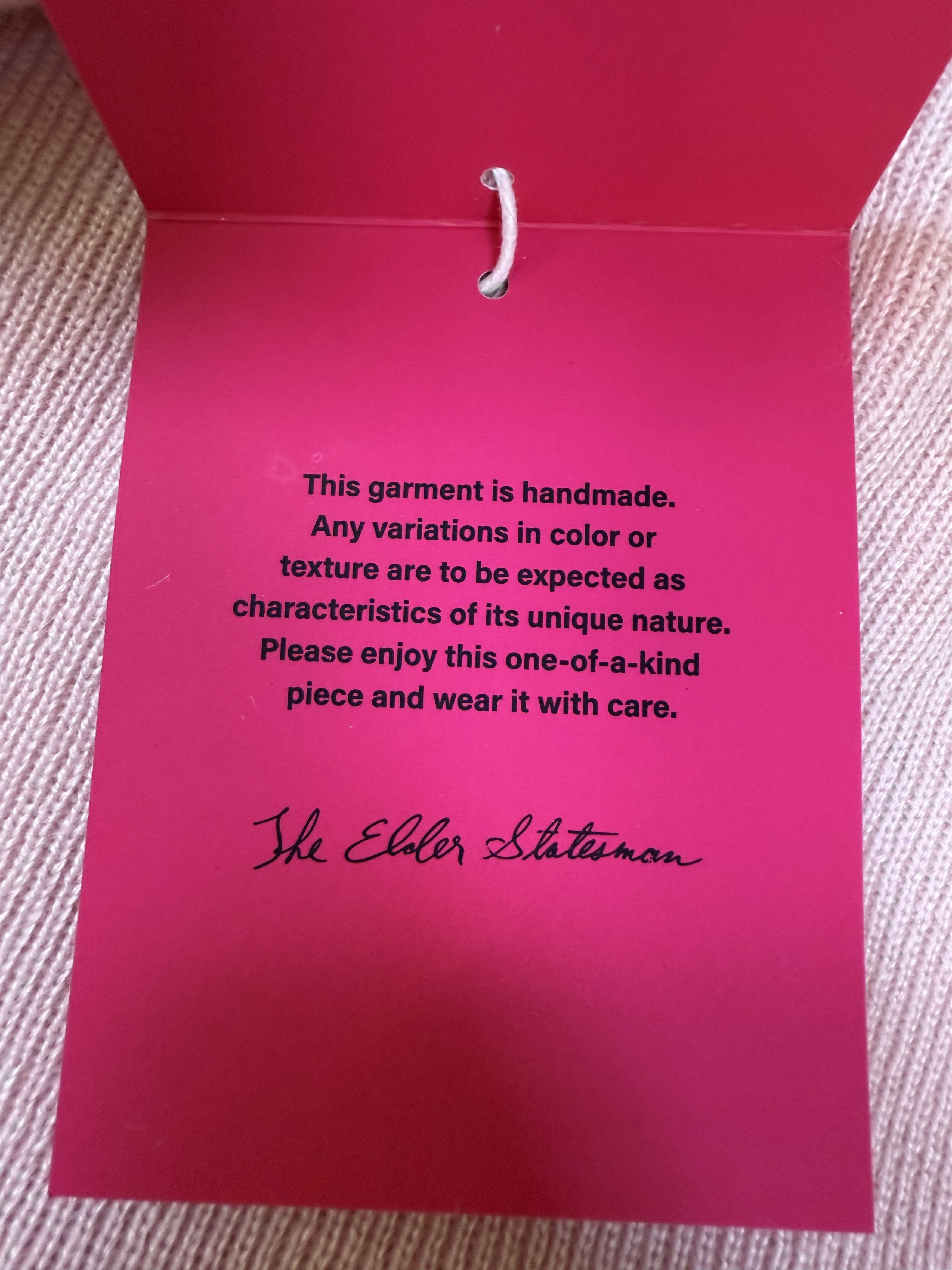 The Elder Statesman $650 The Elder Statesman Delicash Baby Pink Turtleneck Size L / US 10 / IT 46 - 10 Thumbnail