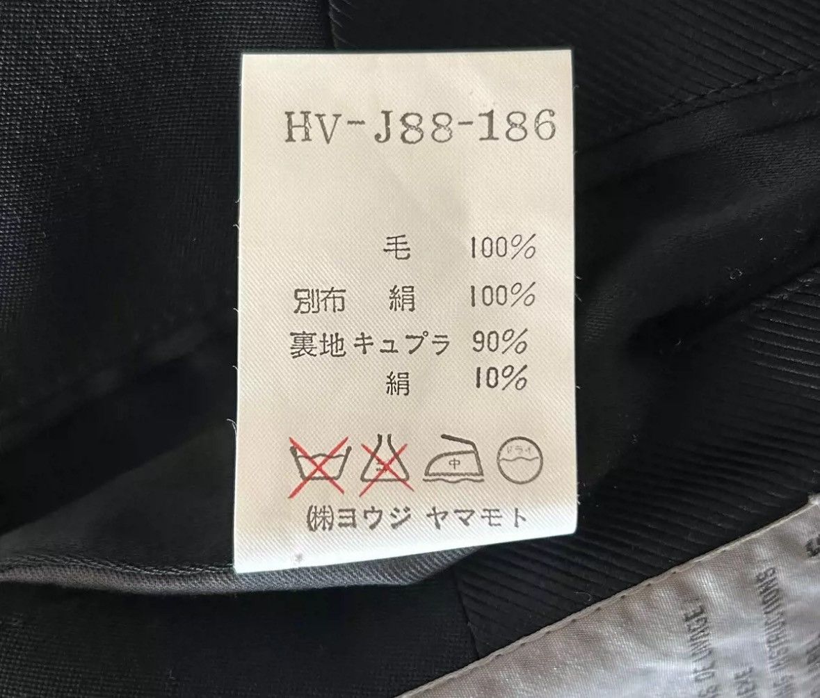 Yohji Yamamoto Yohji Yamamoto 94aw silk collar patchwork suit Size 44R - 7 Thumbnail