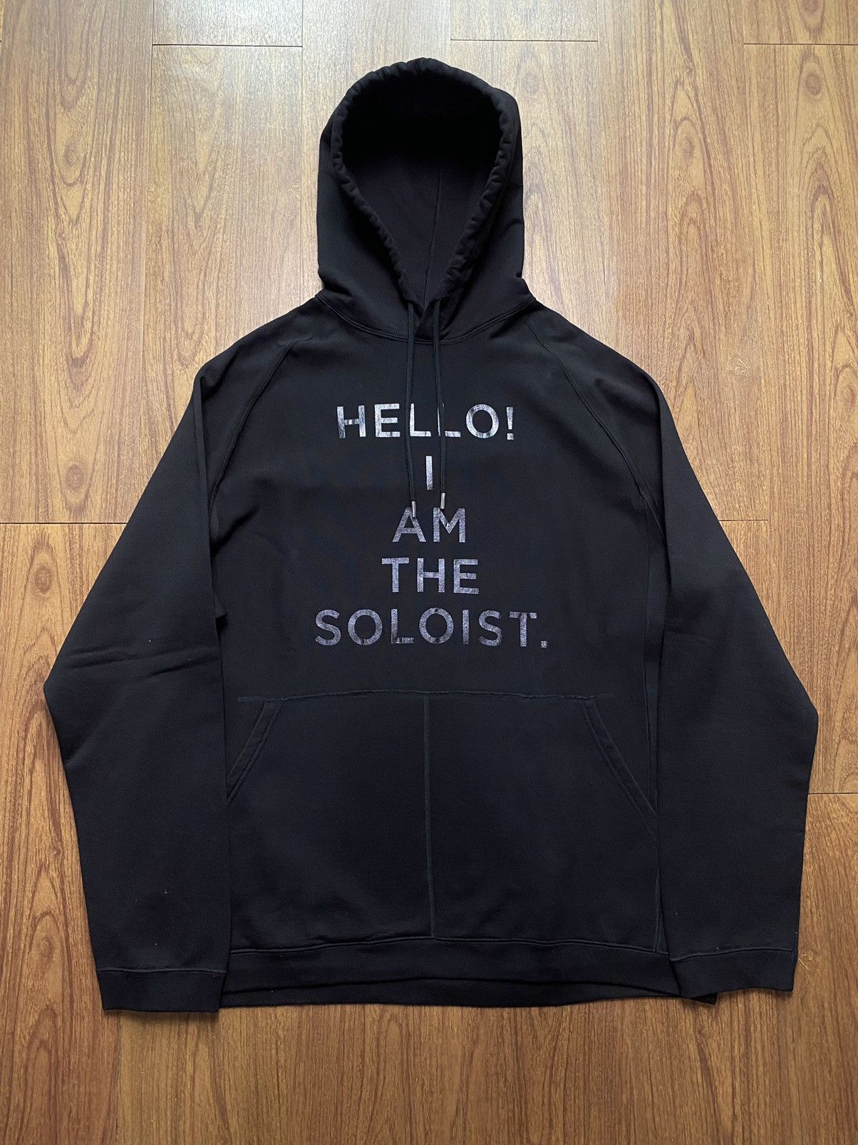 Number (N)ine AW18 Takahiromiyashita The Soloist. Hello Oversized Hoodie |  Grailed