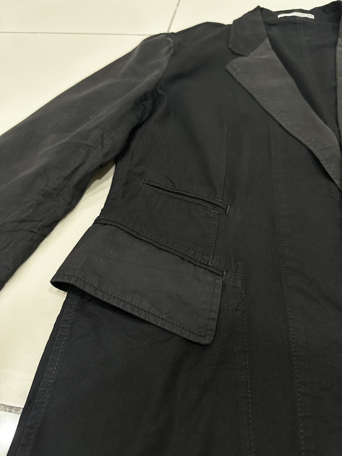 Yohji Yamamoto Yohji Yamamoto A/W2004 Y’s Cotton Rayon Jacket Desing Size US L / EU 52-54 / 3 - 10 Thumbnail