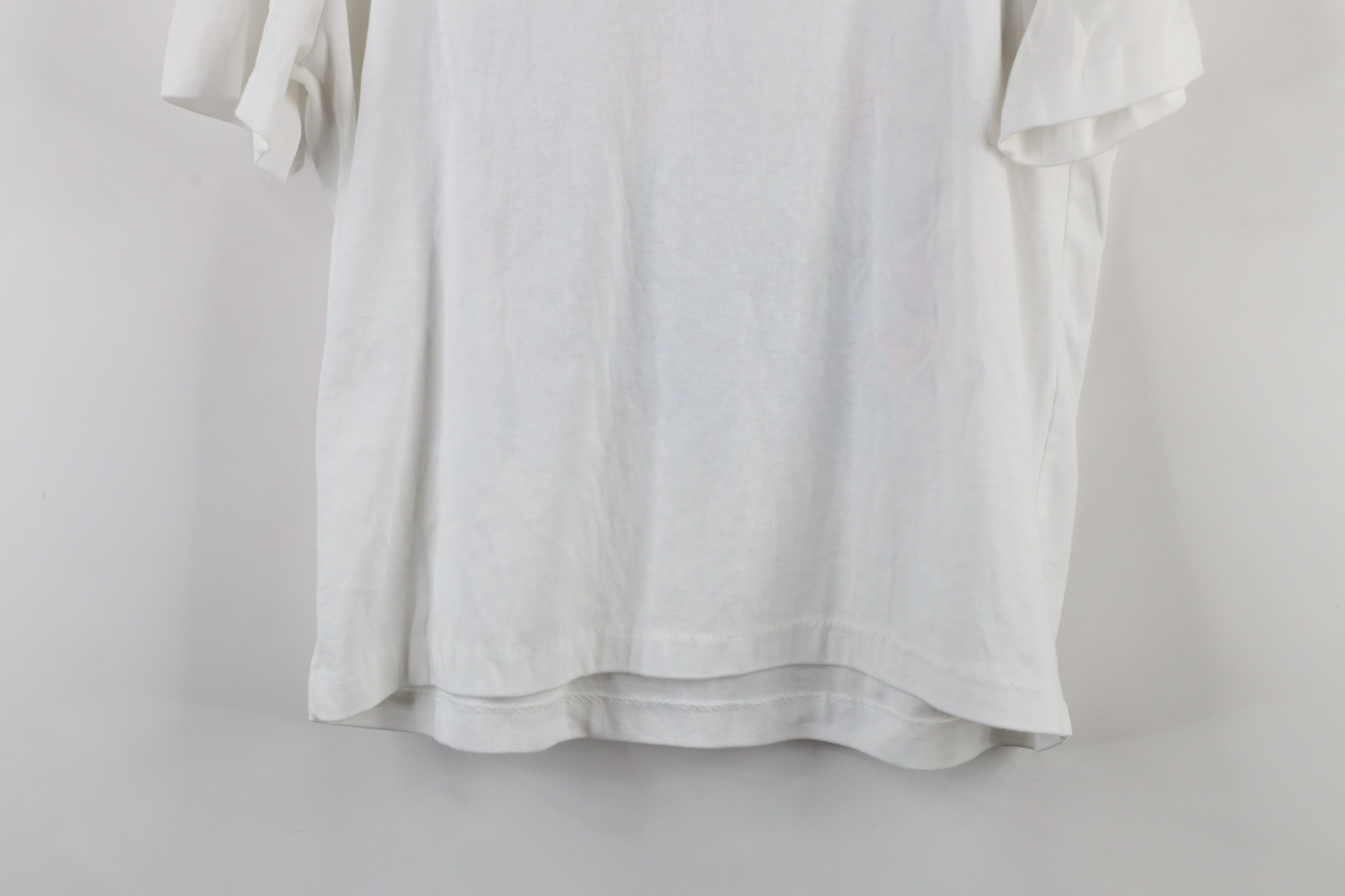 Vintage Vintage 90s Streetwear Floral Short Sleeve T-Shirt White USA Size L / US 10 / IT 46 - 12 Thumbnail