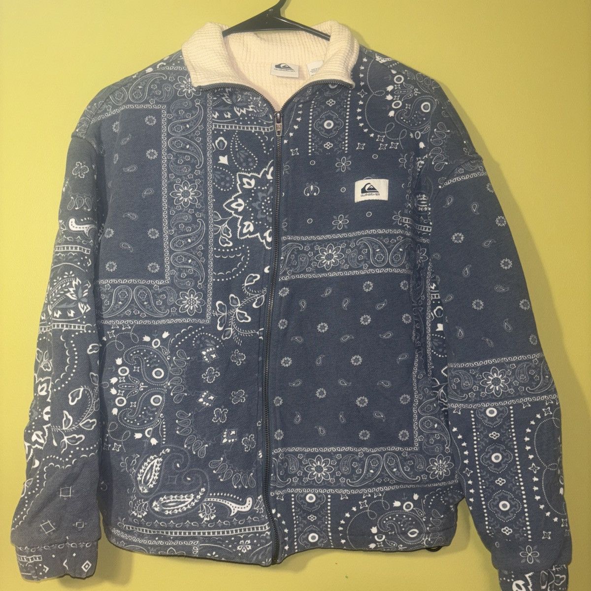 Quiksilver × Vintage Quiksilver Womens Organic Light Thermal Lined Fleece XS Size US XS / EU 42 / 0 - 1 Thumbnail