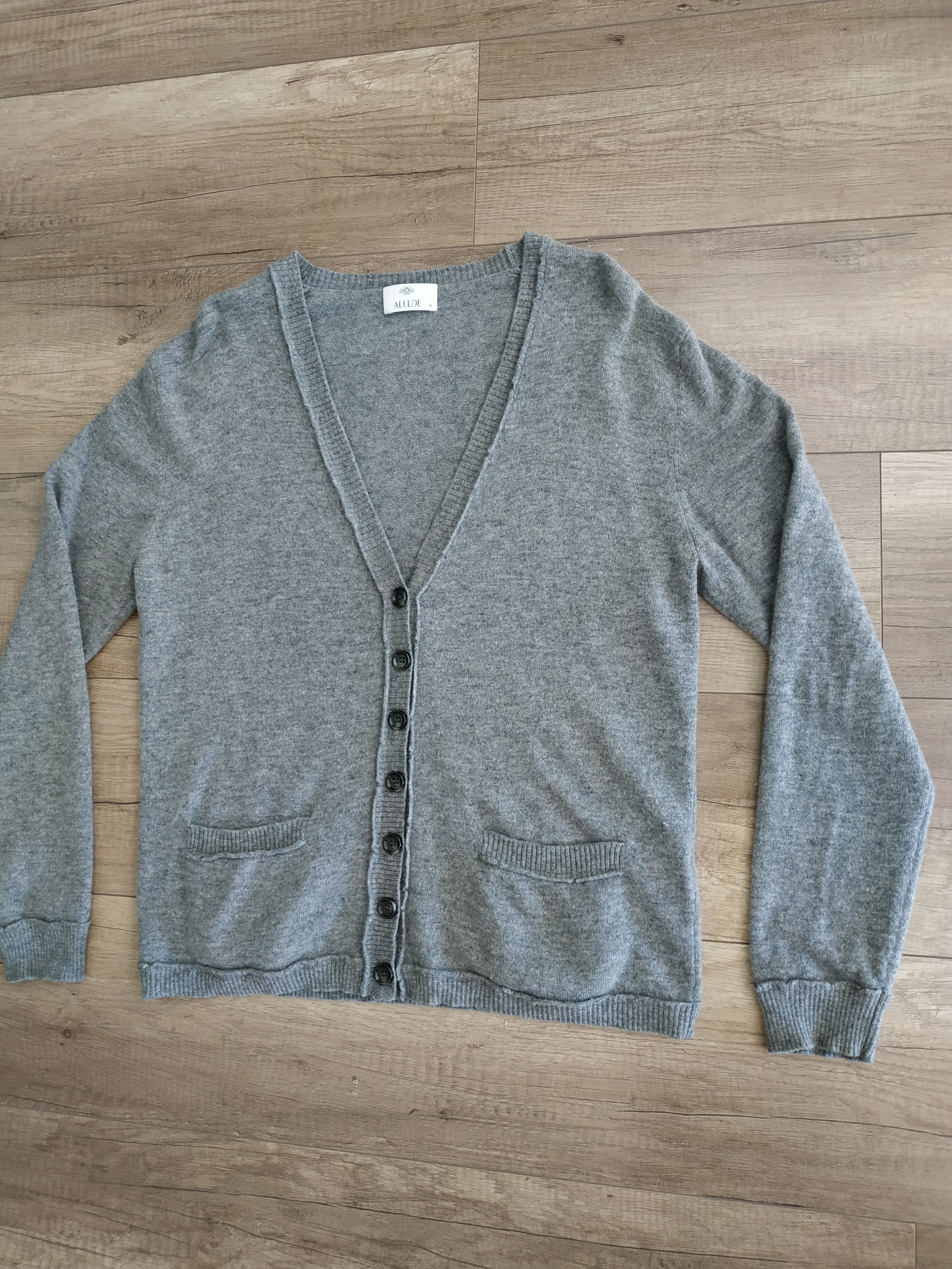 Allude Allude Women's Wool-Cashmere Cardigan-Sweater, s. XL Size XL / US 12-14 / IT 48-50 - 5 Thumbnail