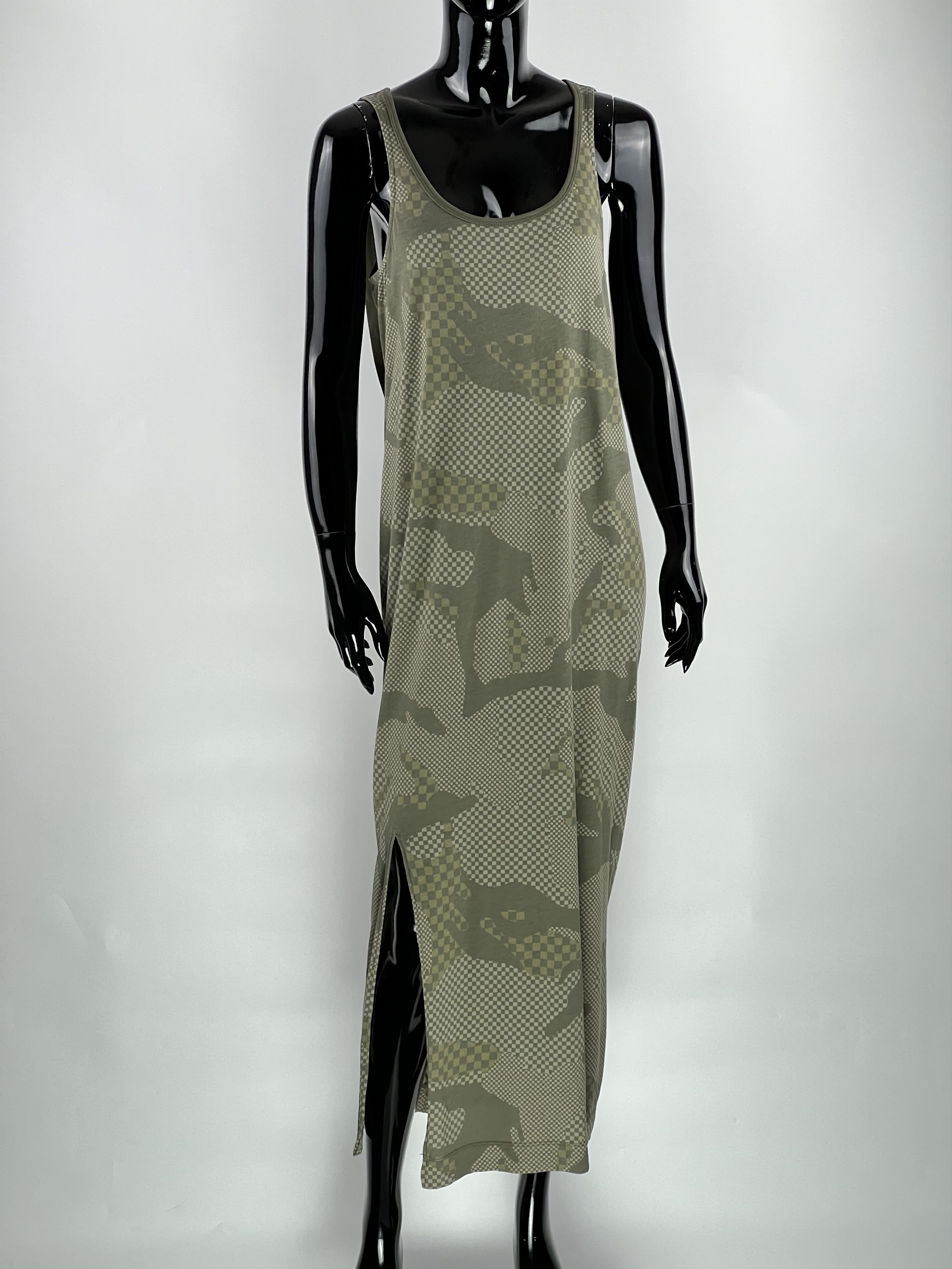 G-Star G-Star Raw Tank Top Sleeveless Maxi Dress Camouflage Print Size XS / US 0-2 / IT 36-38 - 1 Thumbnail