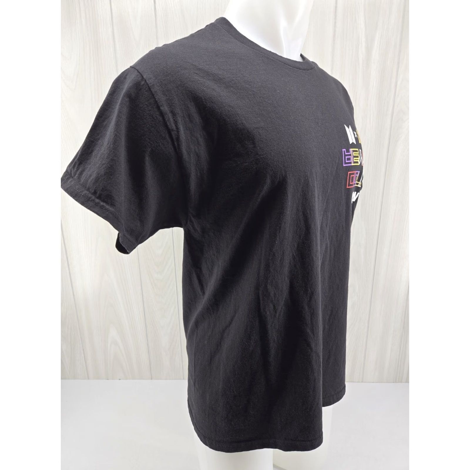 Hanes BTS x McDonalds Crew Logo T-Shirt Men's Large Cotton Hanes Black Short Sleeve Crew Neck Size US L / EU 52-54 / 3 - 6 Thumbnail