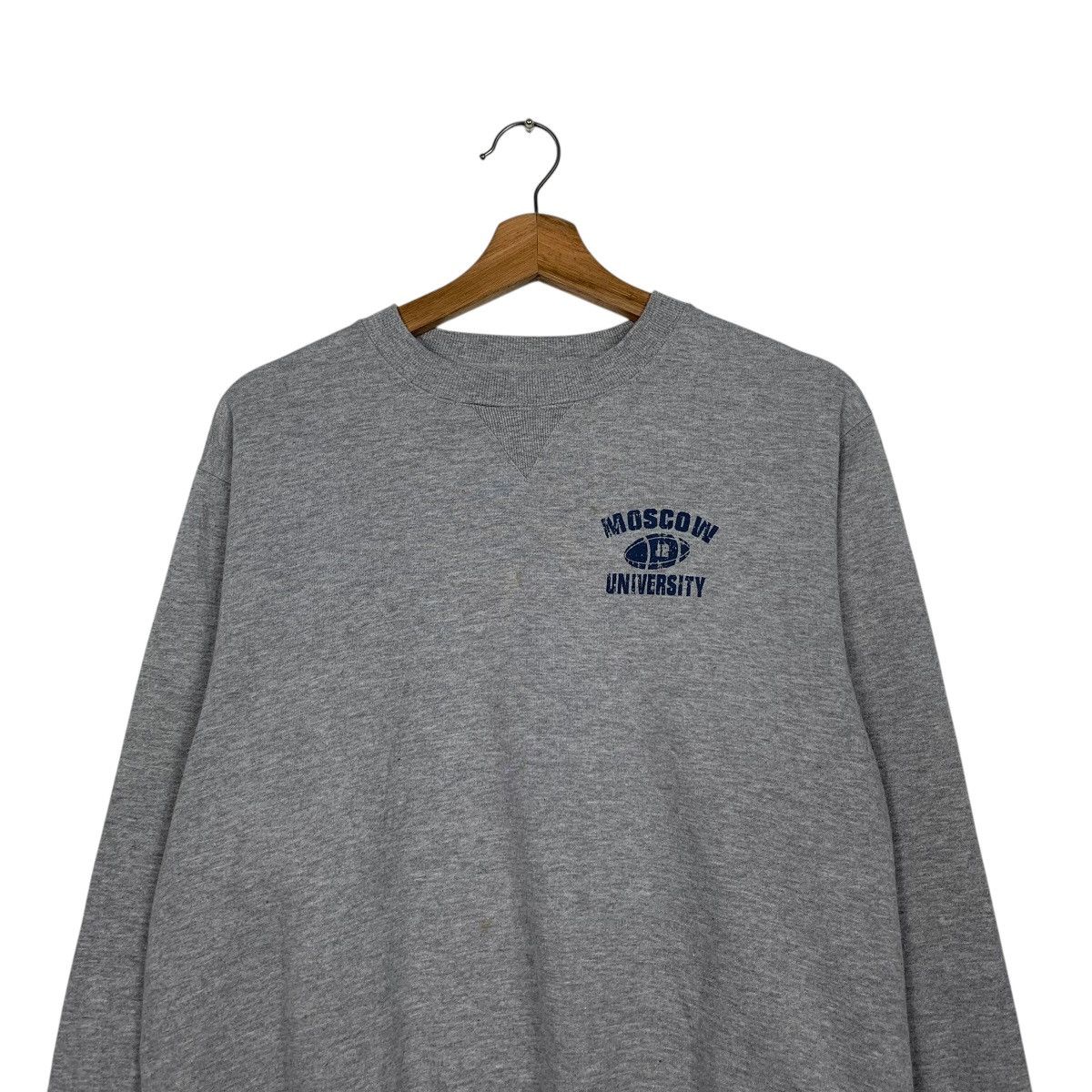 Japanese Brand Moscow University Crewneck Sweatshirt Size US M / EU 48-50 / 2 - 2 Thumbnail