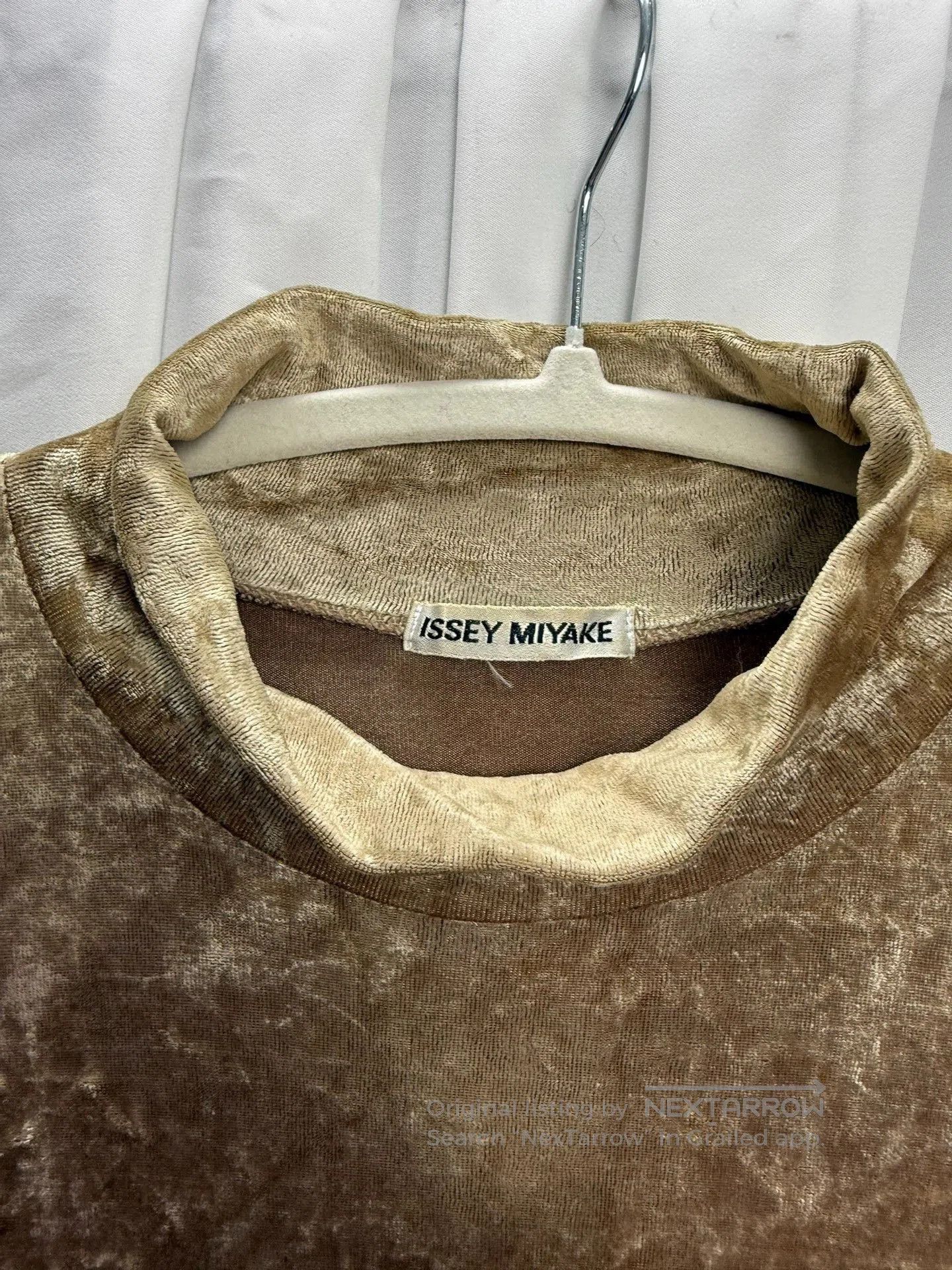 Issey Miyake Issey Miyake Champagne Velvet Burnout Base Layer. Size US M / EU 48-50 / 2 - 4 Thumbnail