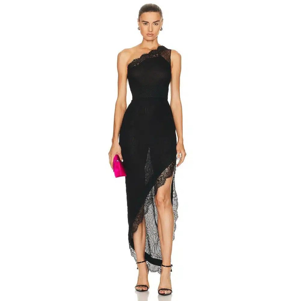 Tom Ford o1loc1c0825 AB3234 Evening Dress in Black Size M / US 6-8 / IT 42-44 - 4 Thumbnail