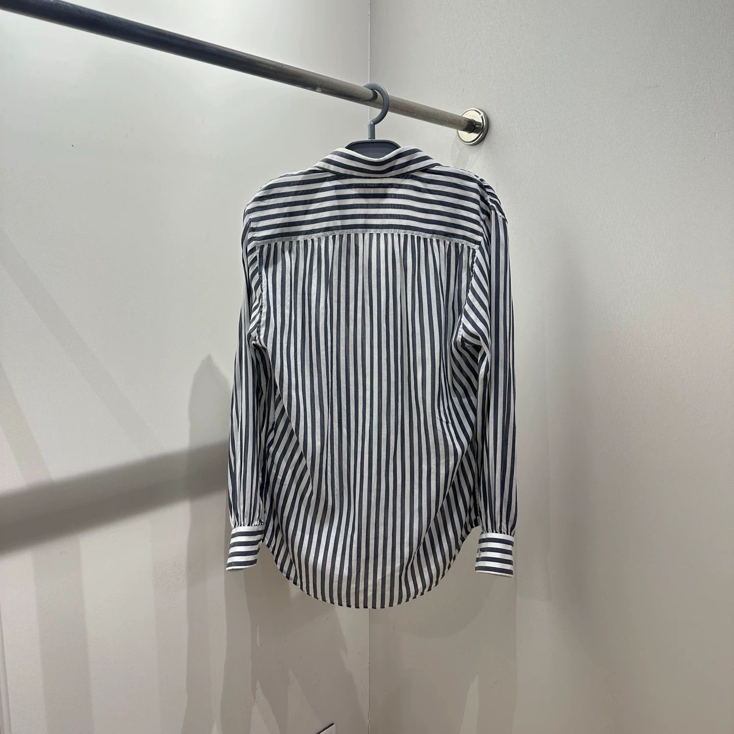Celine Celine mar113 colorblock stripe Triumph LS shirt 38 Size S / US 4 / IT 40 - 2 Thumbnail