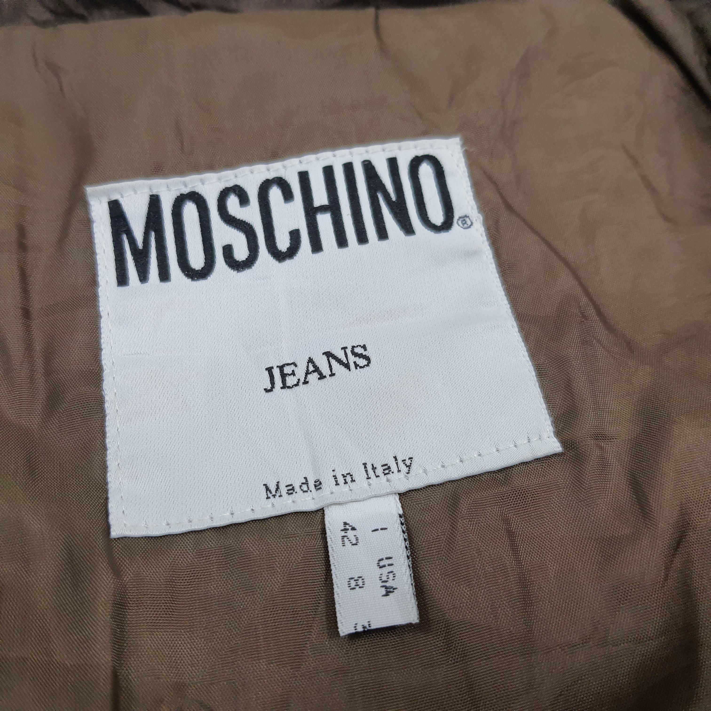 Moschino × Vintage Vintage MOSCHINO Jeans Designer Jacket Size US M / EU 48-50 / 2 - 5 Thumbnail