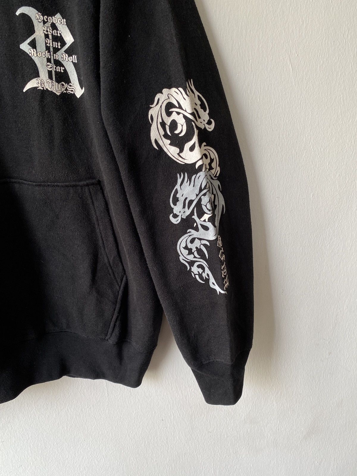 Japanese Brand × Le Grande Bleu (L.G.B.) × Tornado Mart 2000s - Runs Greateful Brand Dragon Design Y2K Style Hoodie Size US M / EU 48-50 / 2 - 7 Thumbnail
